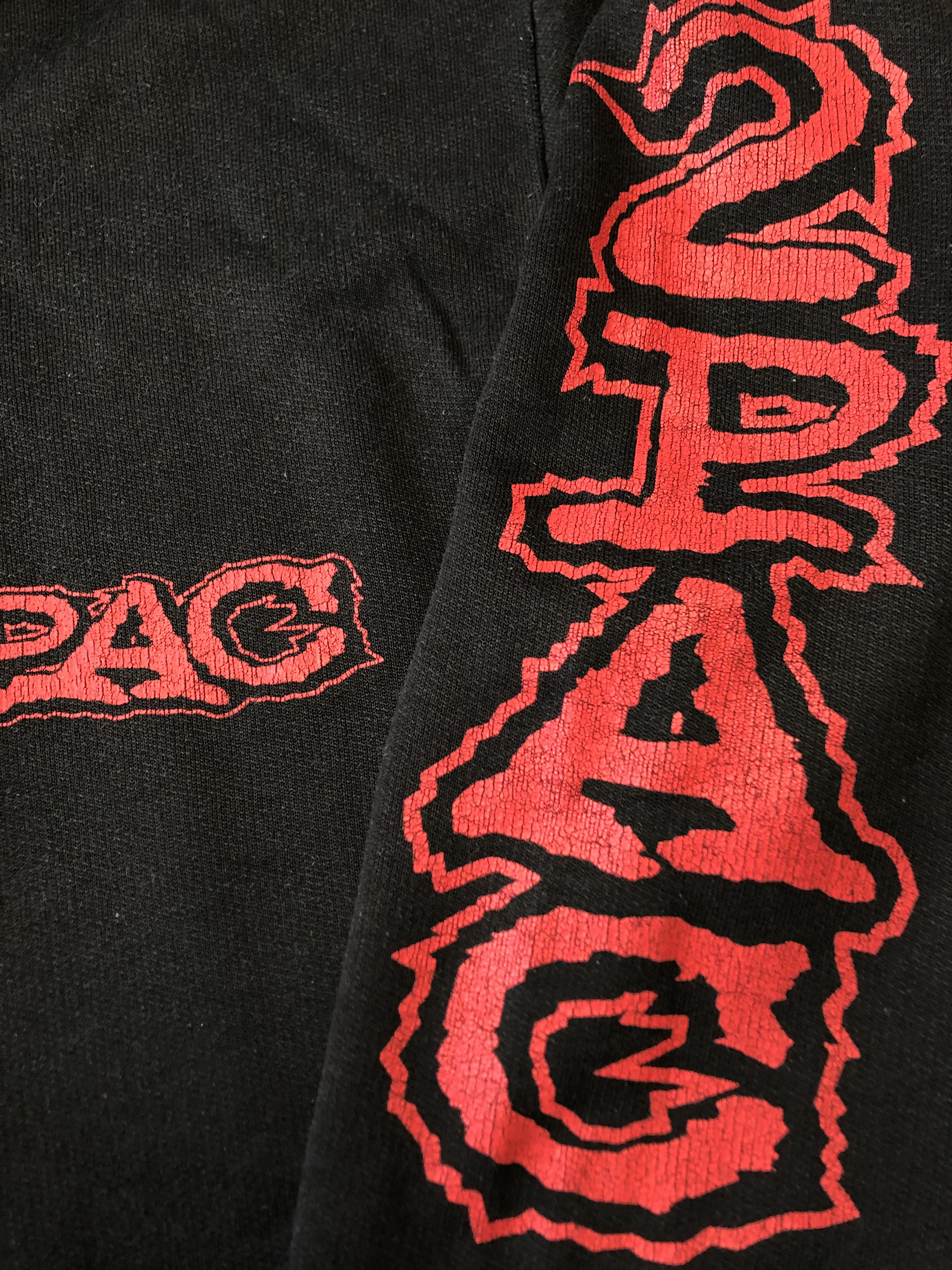 Band Tees Vintage 90's 2pac Hoodie Jacket Shakur Notorius Two Pac Size US L / EU 52-54 / 3 - 4 Thumbnail
