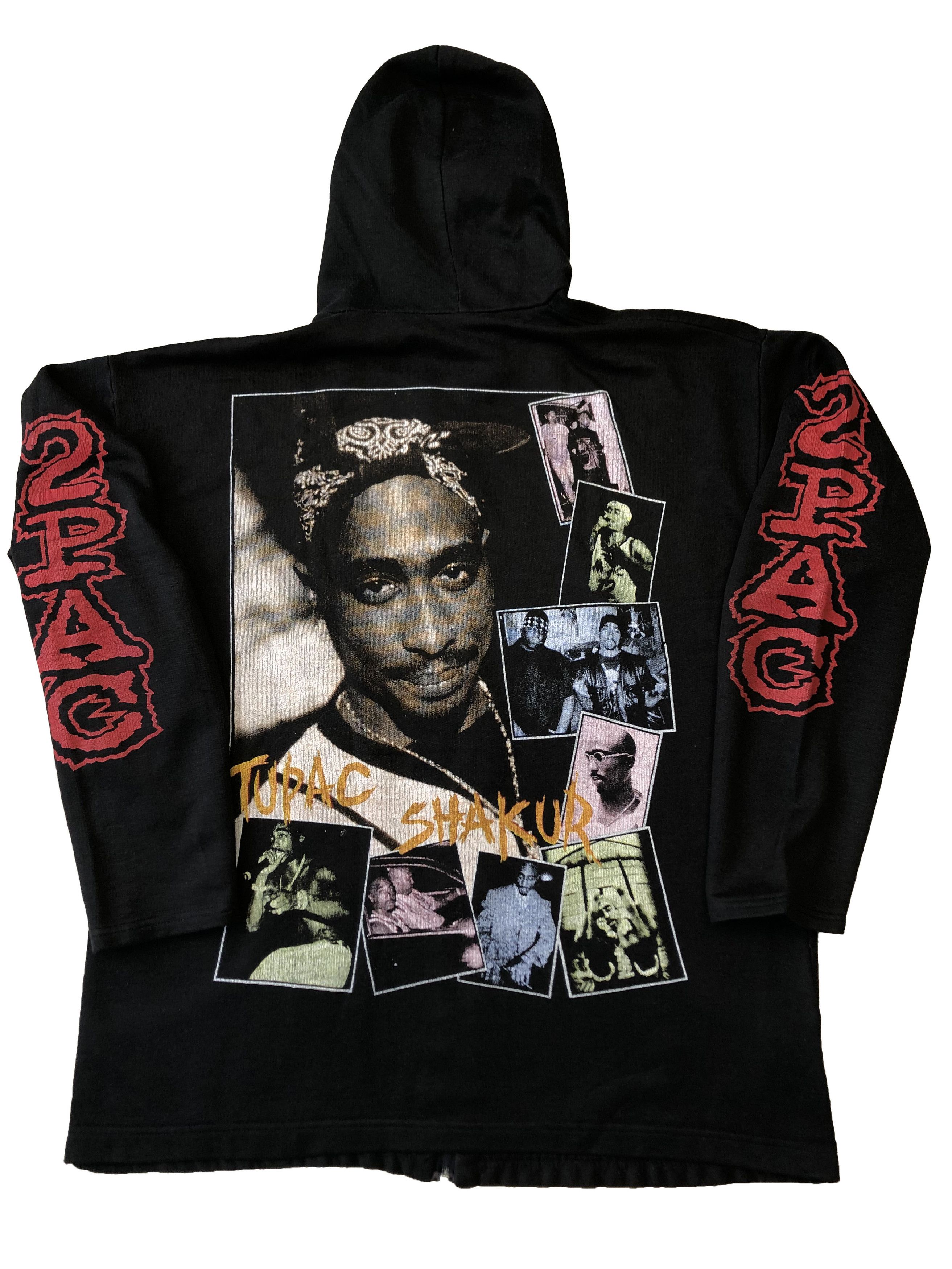 Band Tees Vintage 90's 2pac Hoodie Jacket Shakur Notorius Two Pac Size US L / EU 52-54 / 3 - 1 Thumbnail