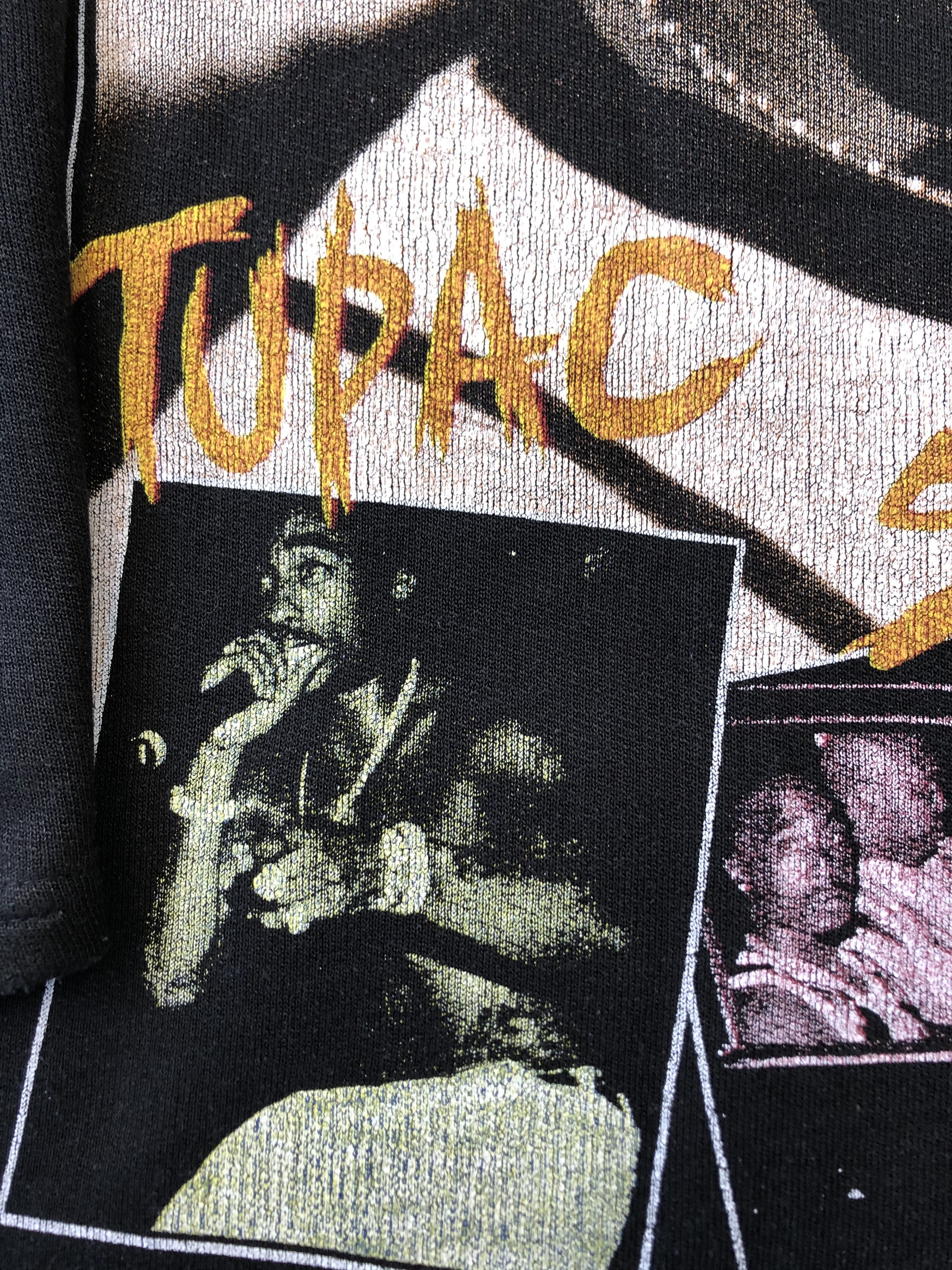 Band Tees Vintage 90's 2pac Hoodie Jacket Shakur Notorius Two Pac Size US L / EU 52-54 / 3 - 8 Thumbnail