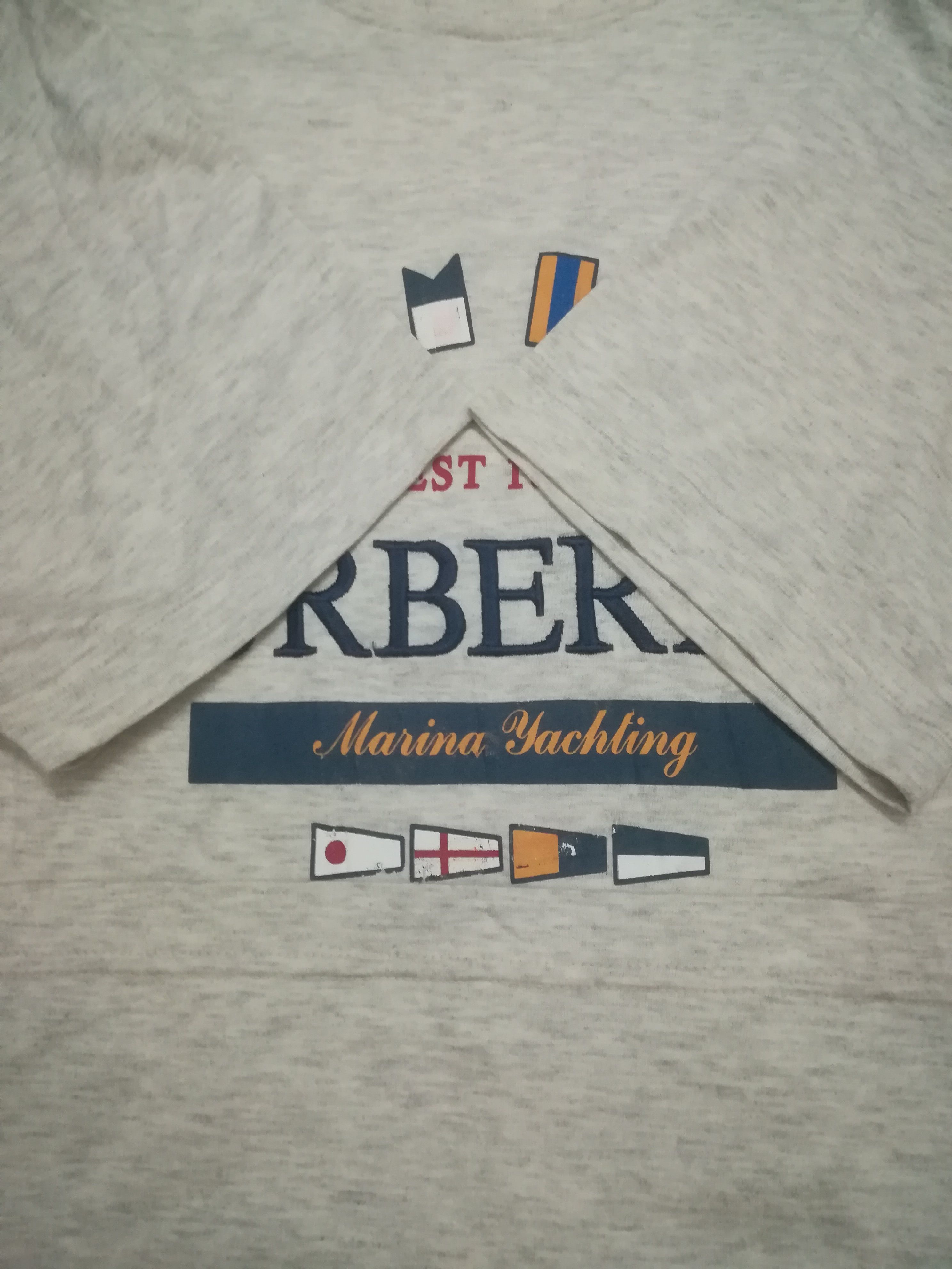 Burberry Vintage Rare Burberrys Spellout Big Logo Tshirt Size US M / EU 48-50 / 2 - 3 Thumbnail