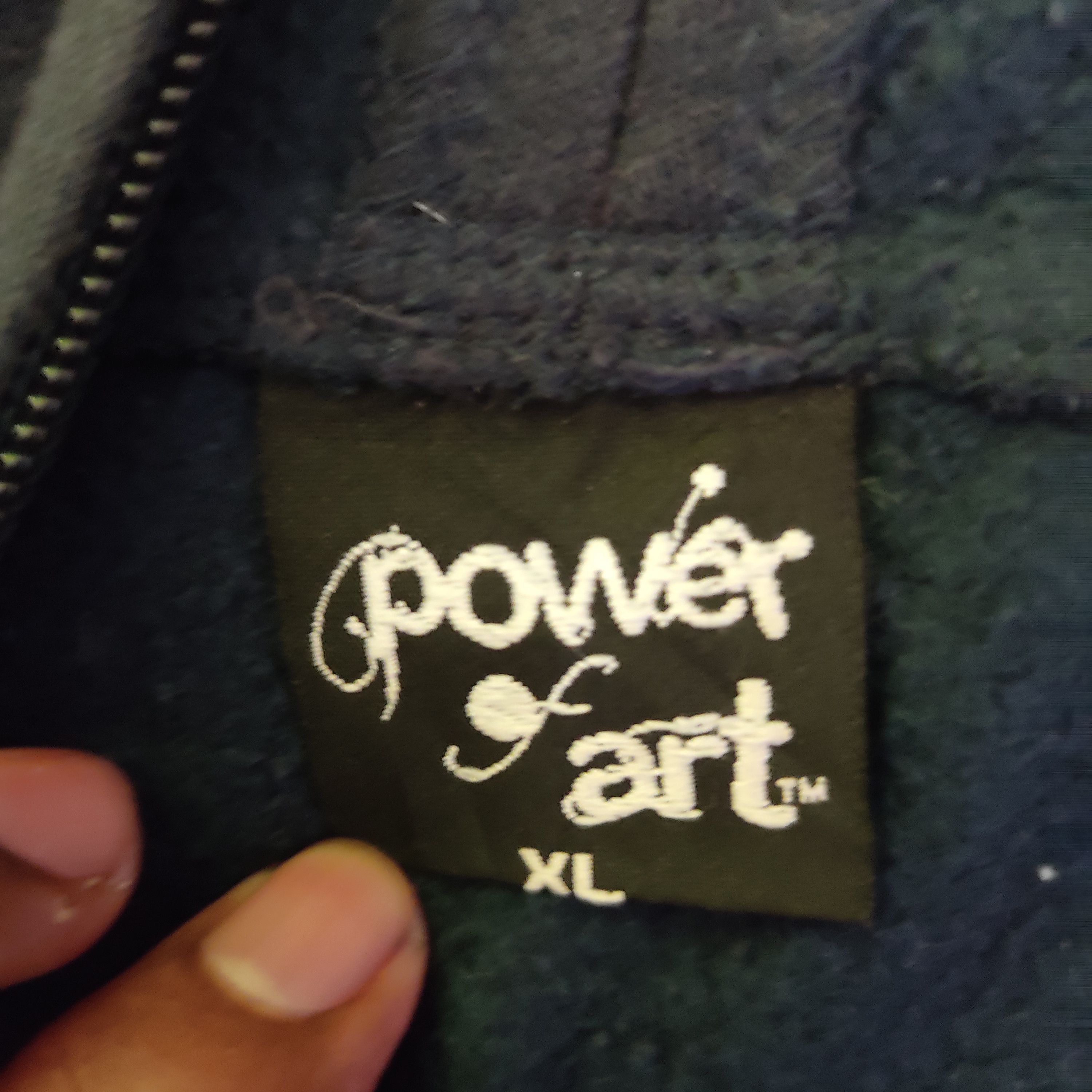 Other Power Art Skull Fire Flame Full Zip Hoodie Size US L / EU 52-54 / 3 - 17 Thumbnail