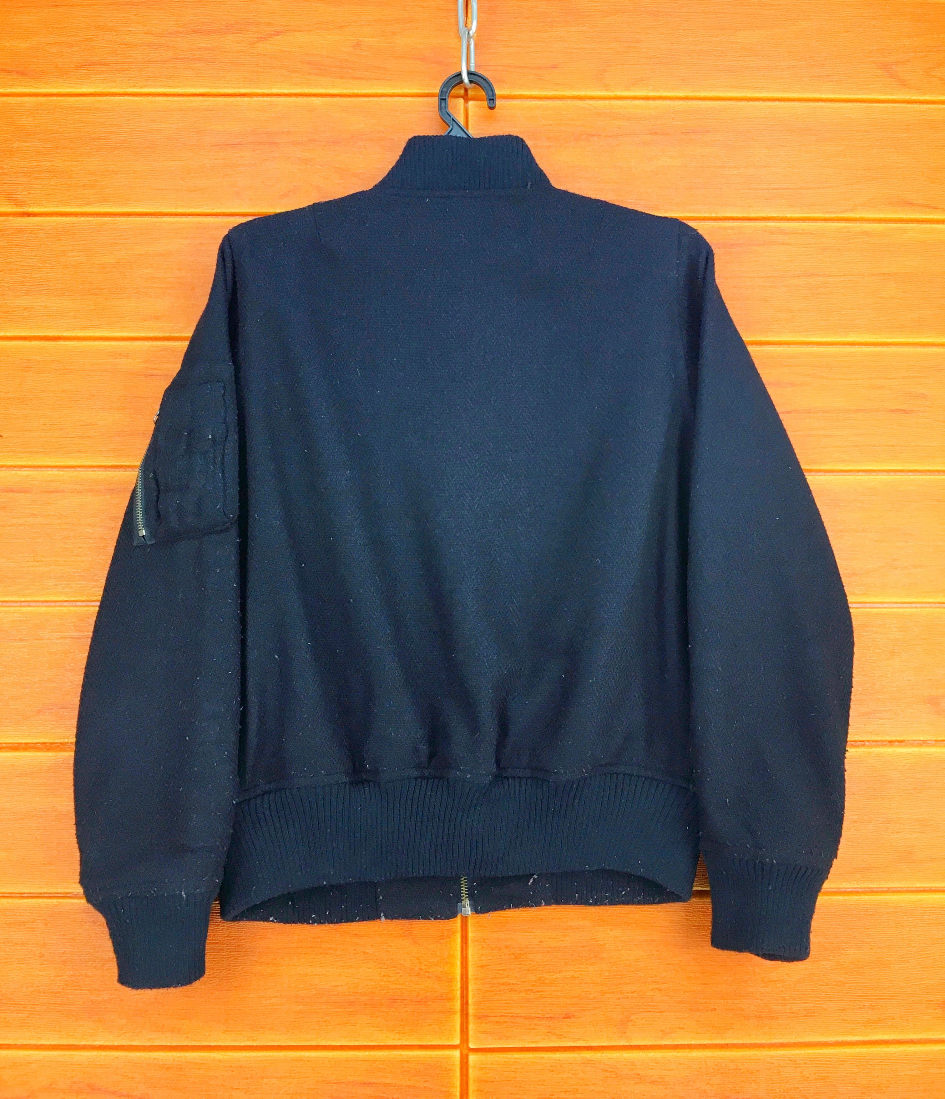 Harris Tweed HARRIS TWEED Wool Blend Bomber Jacket Size US M / EU 48-50 / 2 - 5 Thumbnail