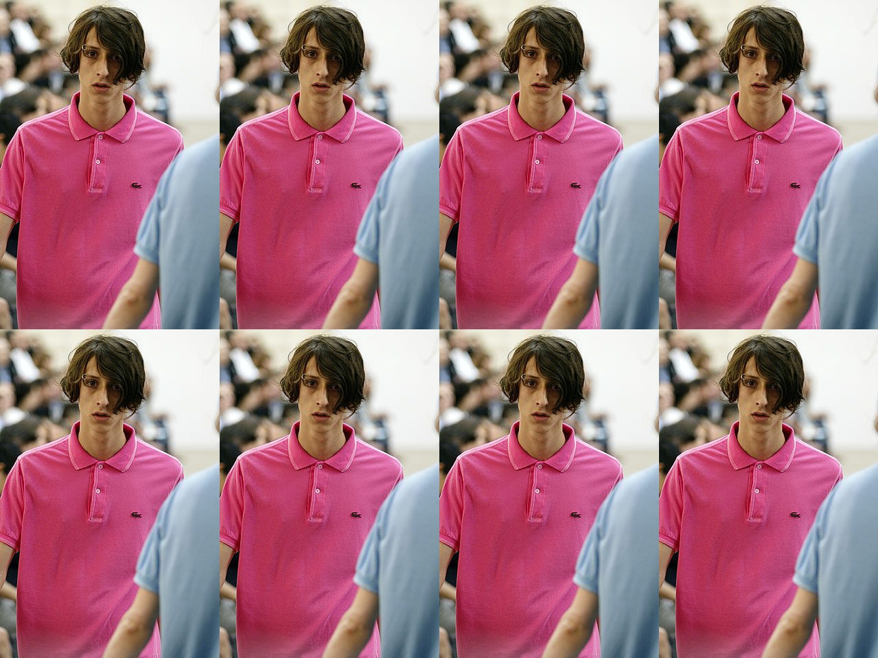 Junya Watanabe × Lacoste SS2006 JUNYA WATANABE MAN x LACOSTE RECONSTRUCTED POLO SHIRT Size US L / EU 52-54 / 3 - 2 Thumbnail