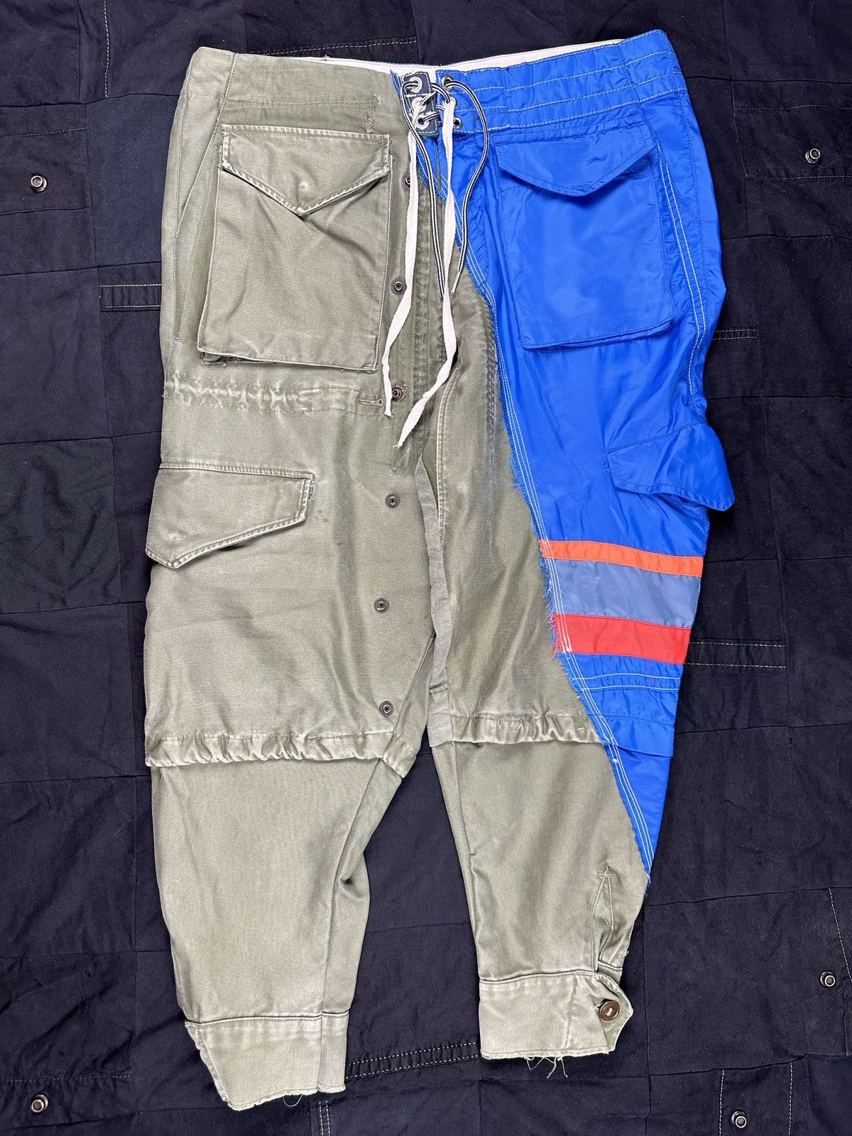 Greg Lauren Army/Birdwell Pant Size US 32 / EU 48 - 1 Thumbnail