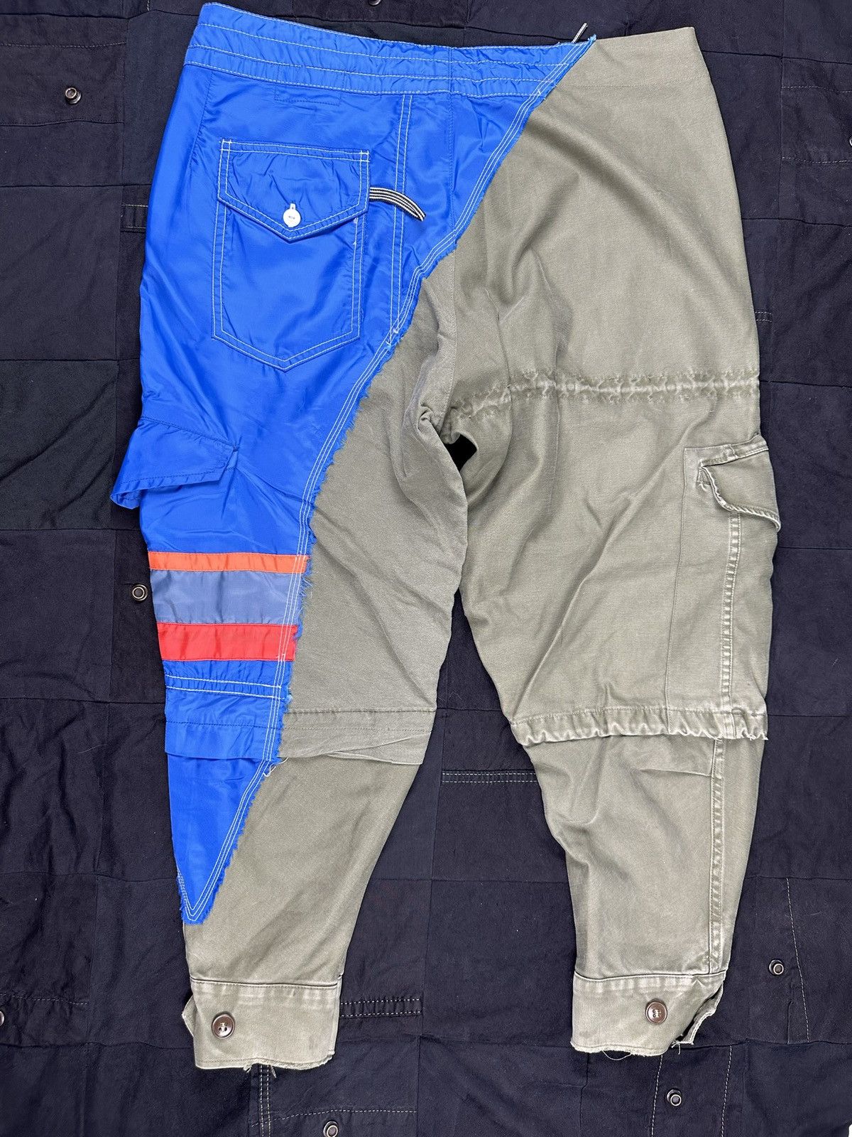 Greg Lauren Army/Birdwell Pant Size US 32 / EU 48 - 2 Thumbnail