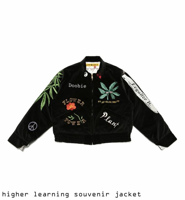 Cactus Plant Flea Market F/w 20' Higher Learning Souvenir Jacket