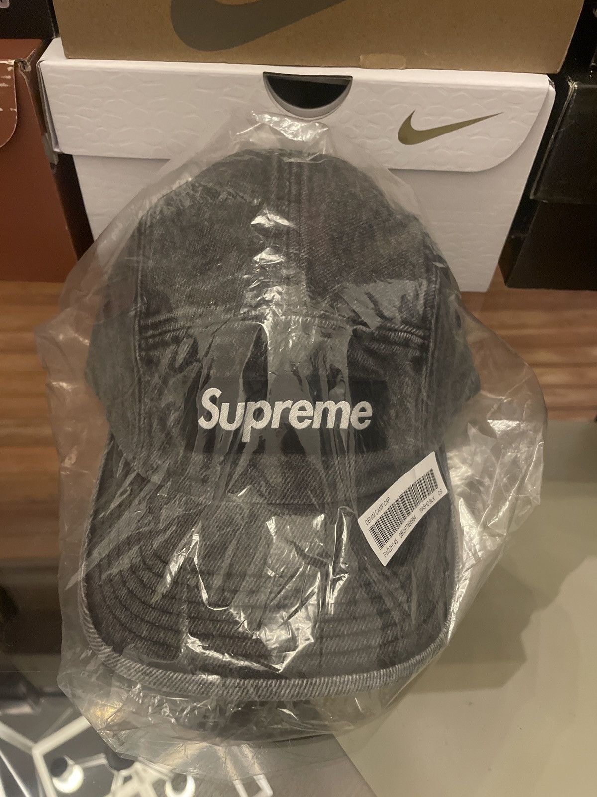 Supreme Denim Camp Cap 帽子 Supreme Denim Camp Cap Bleached