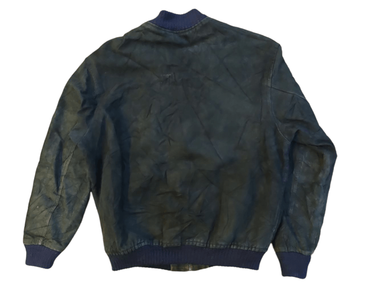 Vintage 💥LAST CALL💥 Leather Bomber Jacket Size US M / EU 48-50 / 2 - 2 Thumbnail