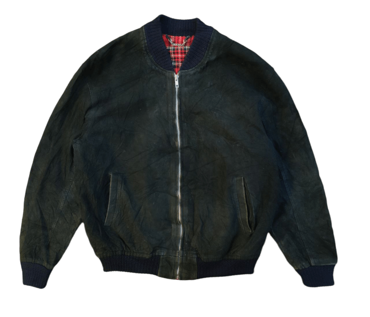Vintage 💥LAST CALL💥 Leather Bomber Jacket Size US M / EU 48-50 / 2 - 1 Thumbnail