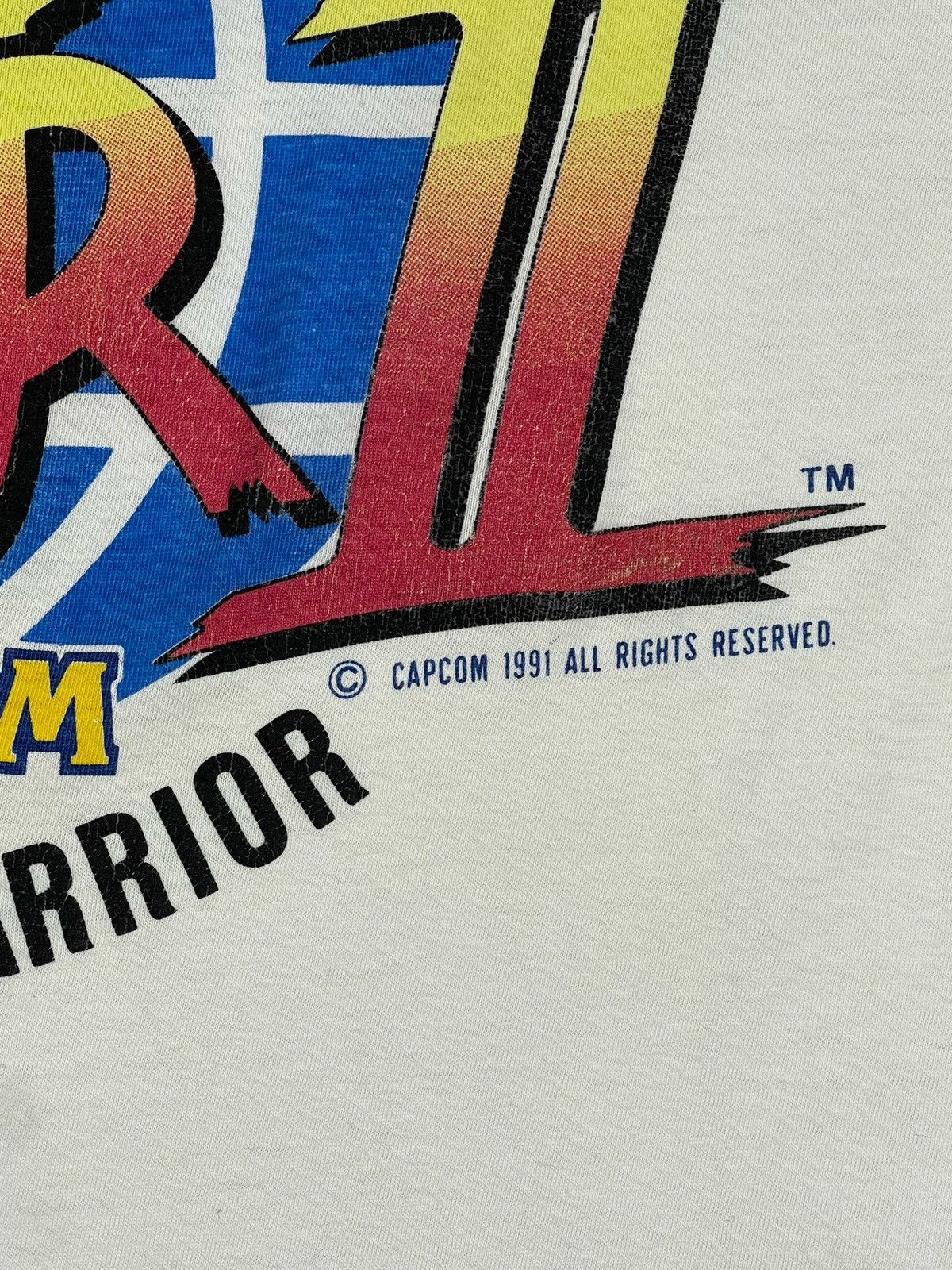 Playstation × Vintage Vintage street fighter Namco Promo Tee Shirt Size US XL / EU 56 / 4 - 4 Thumbnail