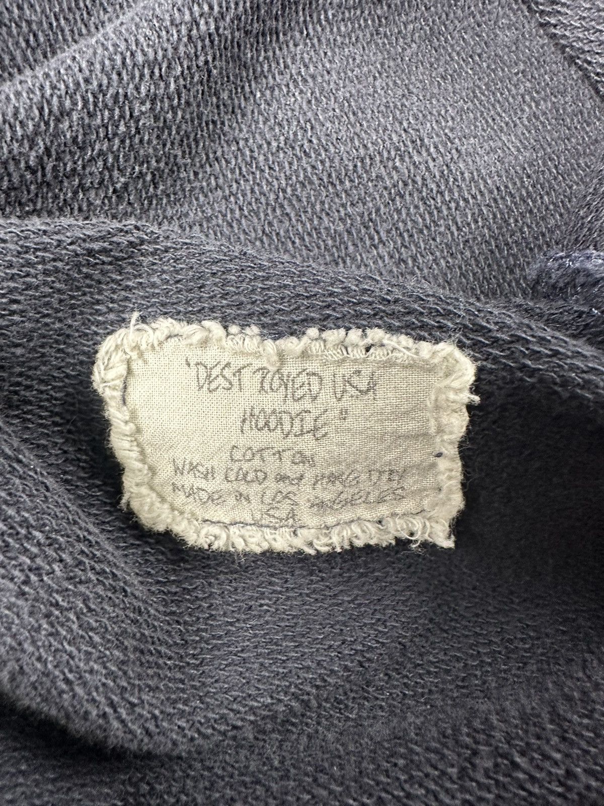 Greg Lauren Destroyed USA Hoodie Size US L / EU 52-54 / 3 - 5 Thumbnail