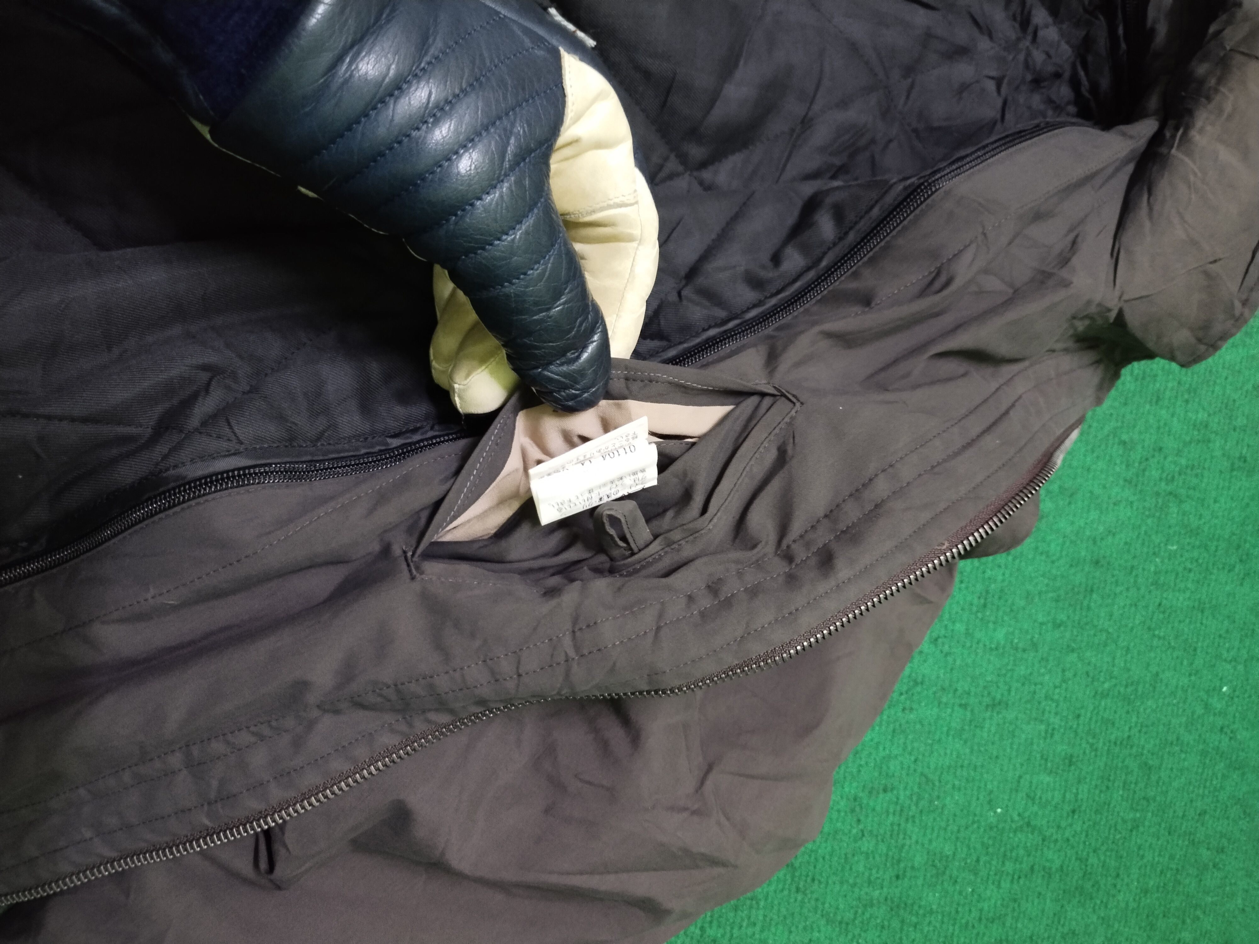 Burberry Vintage Men's Burberry Trench Coat Hoodie Jacket Sun Faded Size US XL / EU 56 / 4 - 20 Thumbnail