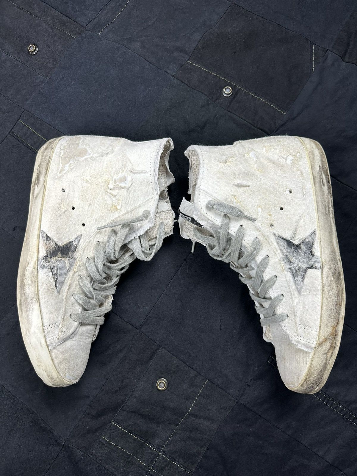 Golden Goose GGDB Francy Distressed Sneaker Size US 8 / EU 41 - 3 Thumbnail