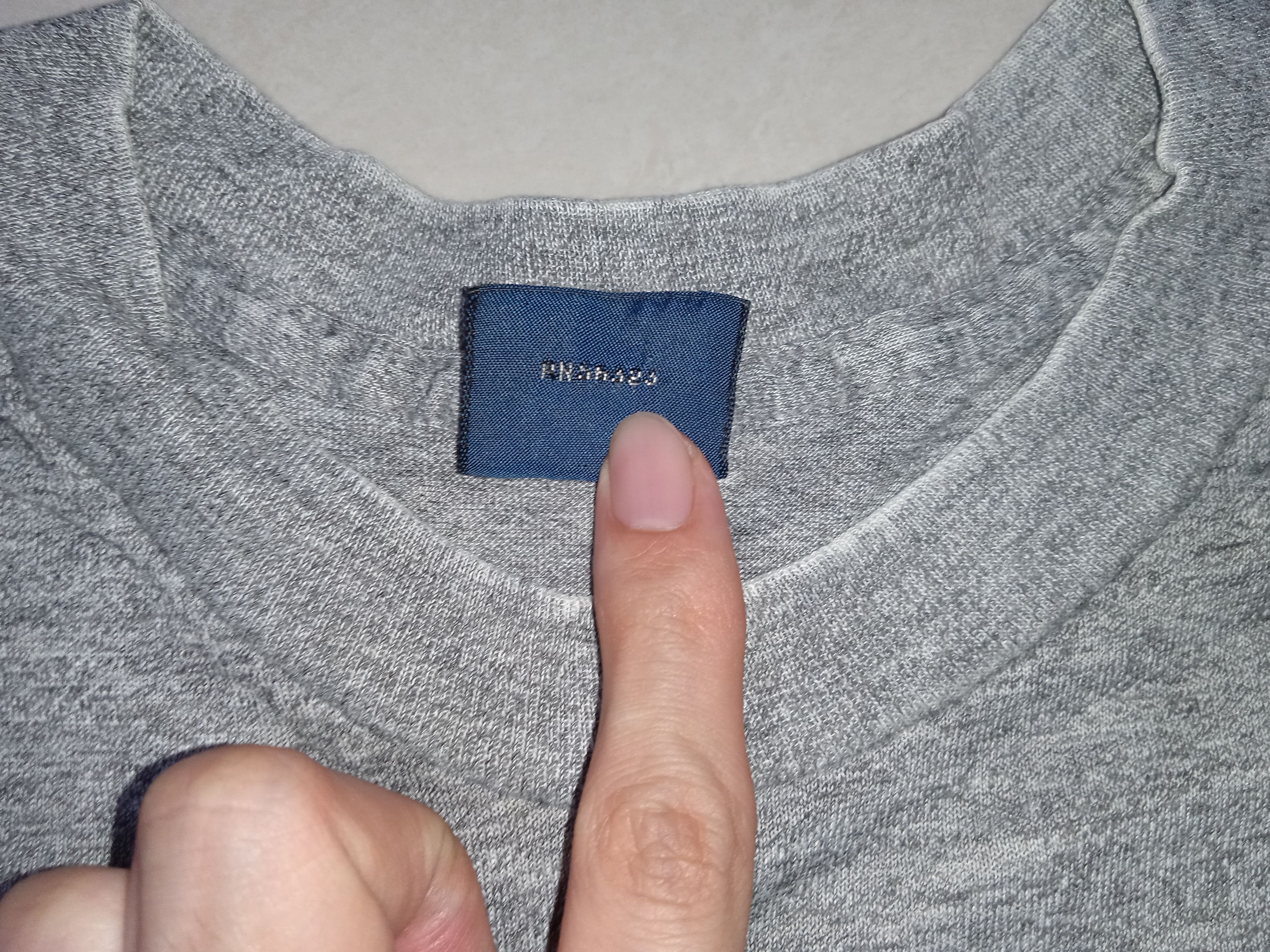 Vintage Vintage 80s Nike Swoosh Blue Tag T Shirt Size US L / EU 52-54 / 3 - 8 Thumbnail
