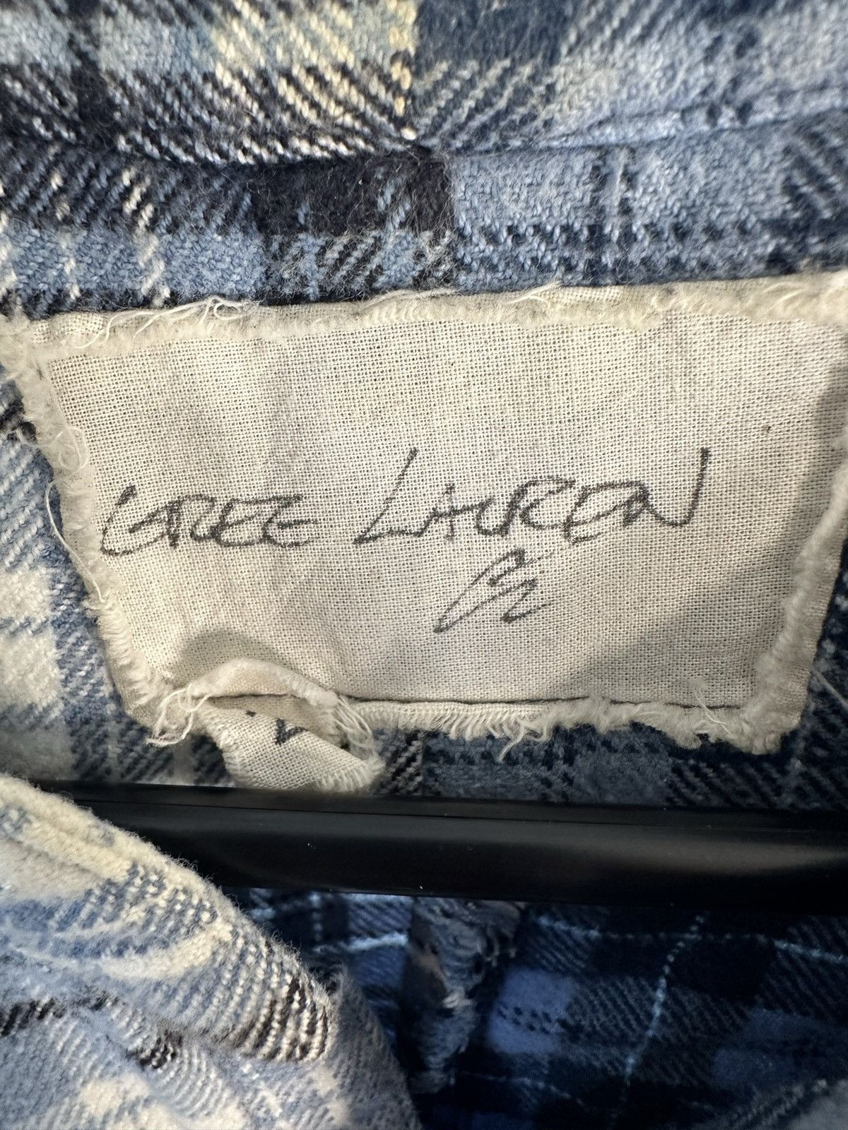 Greg Lauren 50/50 Flannel Studio Shirt Size US M / EU 48-50 / 2 - 6 Thumbnail