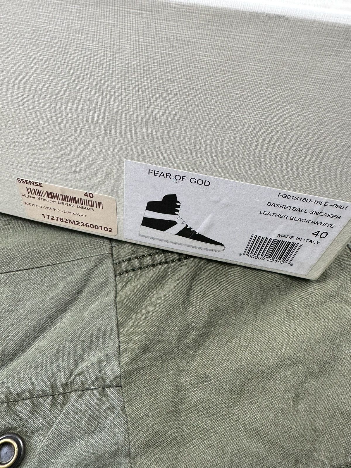 Fear of God 5th collection Basketball Sneaker | Grailed