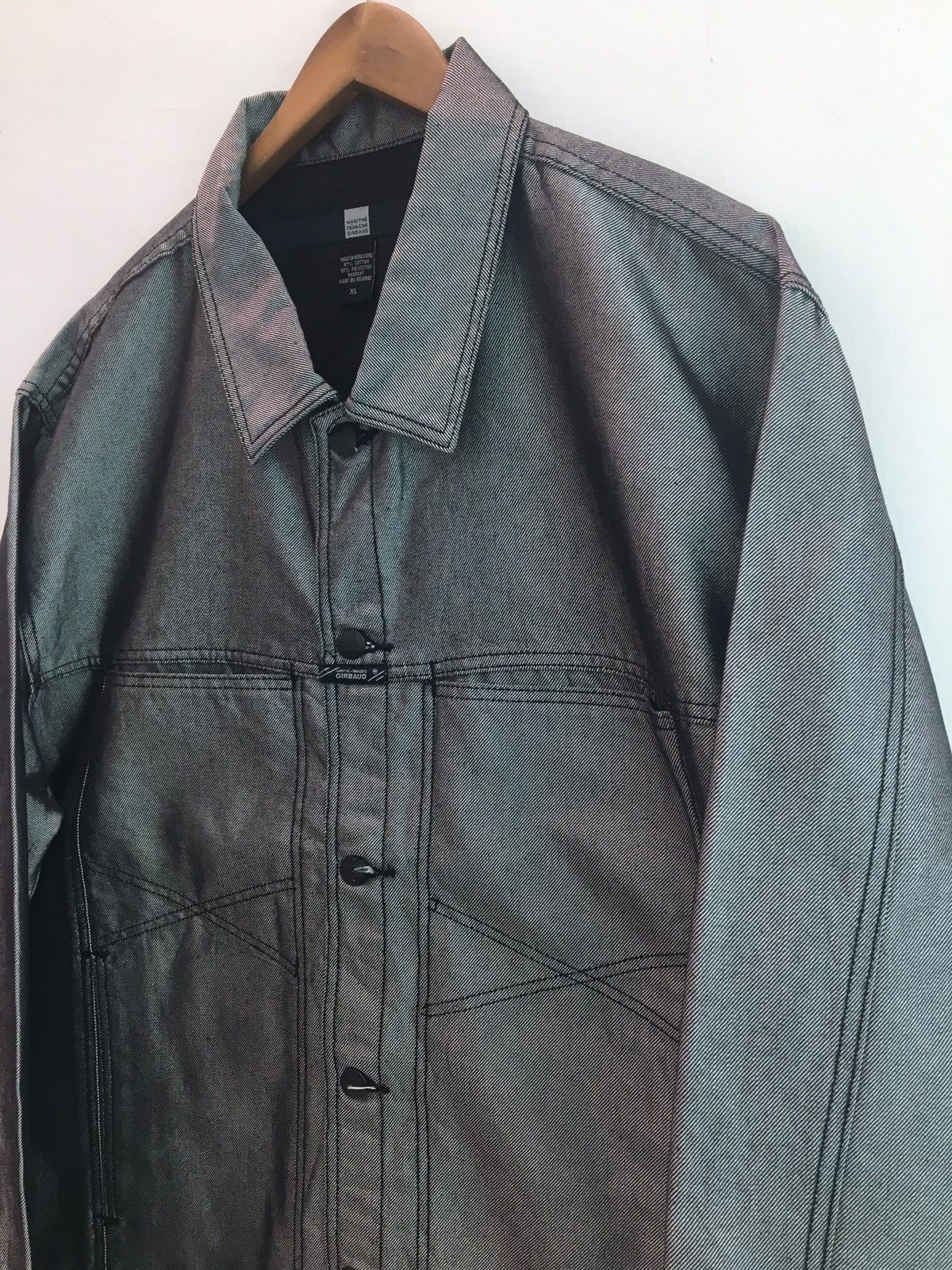 Marithe + Francois Girbaud Rare Marithé et François Girbaud Denim Trucker Jacket Size US XL / EU 56 / 4 - 3 Thumbnail