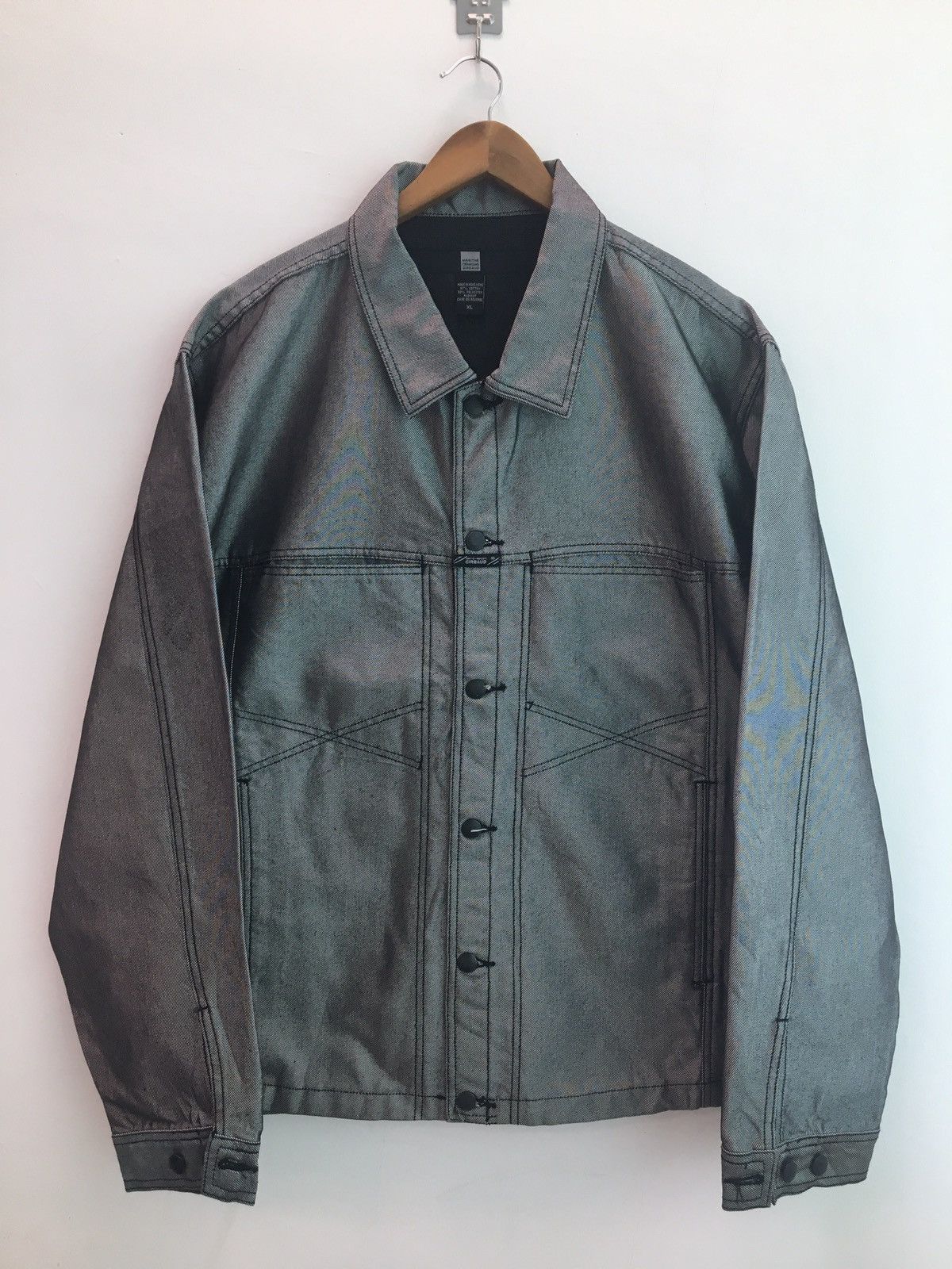 Marithe + Francois Girbaud Rare Marithé et François Girbaud Denim Trucker Jacket Size US XL / EU 56 / 4 - 1 Thumbnail