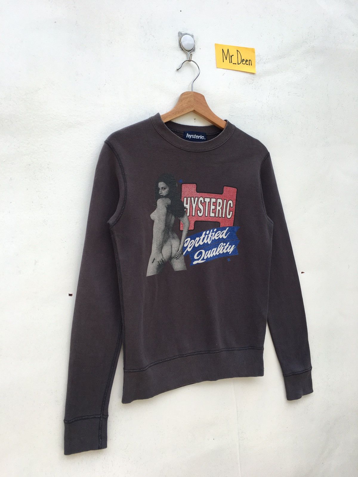 Hysteric Glamour Vintage Rare Hysteric Glamour Naked Woman Sweatshirt Size US S / EU 44-46 / 1 - 3 Thumbnail