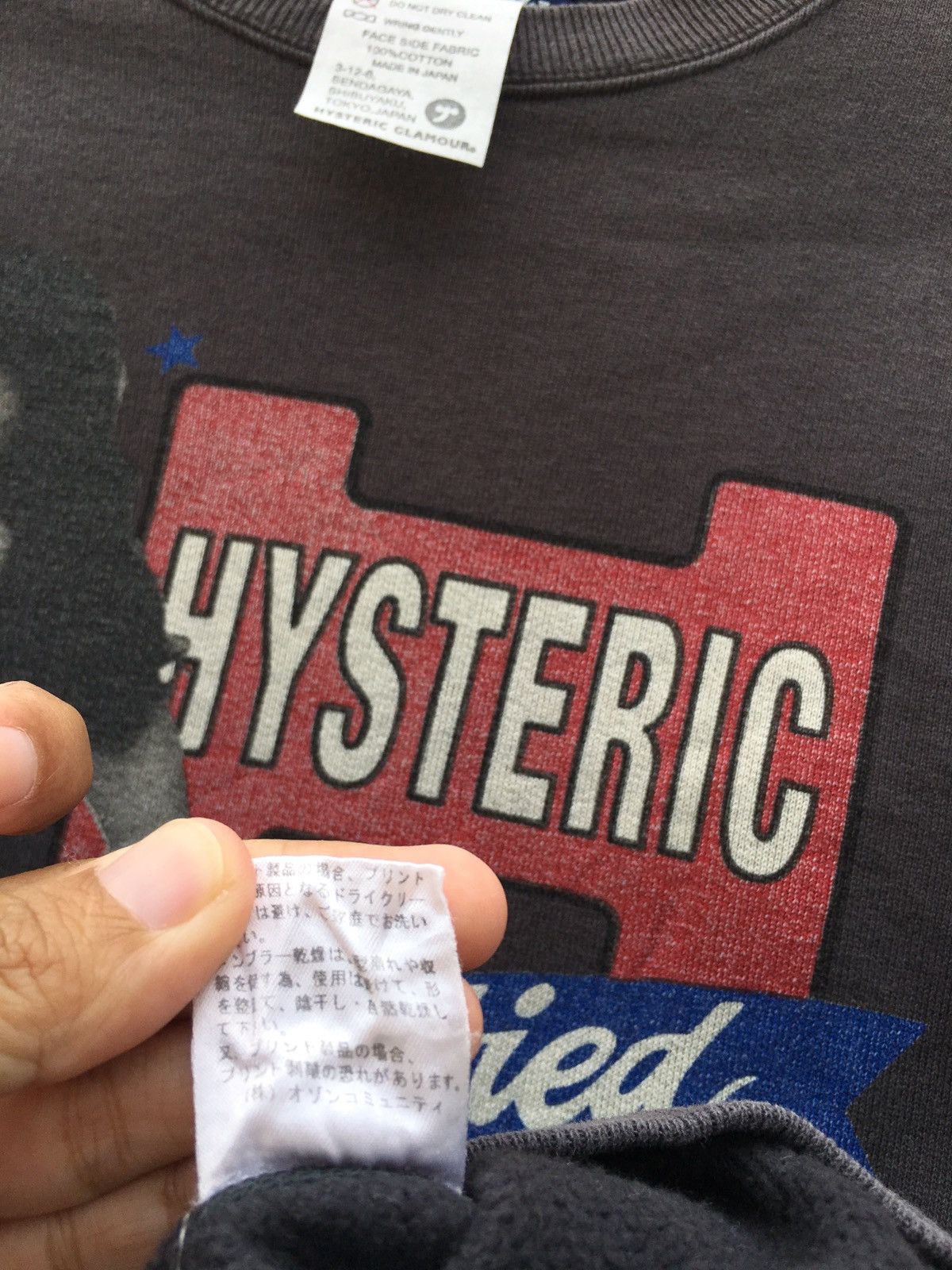 Hysteric Glamour Vintage Rare Hysteric Glamour Naked Woman Sweatshirt Size US S / EU 44-46 / 1 - 16 Thumbnail