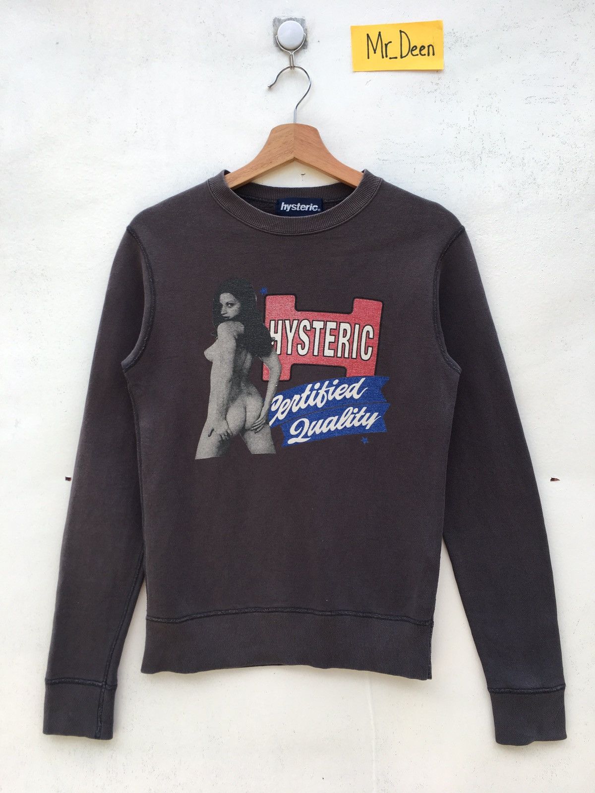 Hysteric Glamour Vintage Rare Hysteric Glamour Naked Woman Sweatshirt Size US S / EU 44-46 / 1 - 2 Thumbnail
