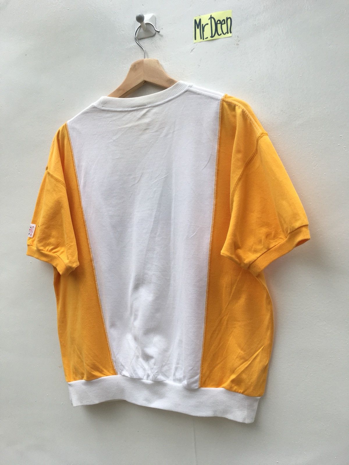 Ellesse Vintage 90s KNITWEAR ELLESSE SPELLOUT LOGO Short Sleeve Size US M / EU 48-50 / 2 - 9 Thumbnail