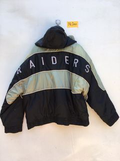 Rare Los Angeles Raiders Leather Pro Player Jacket (L)