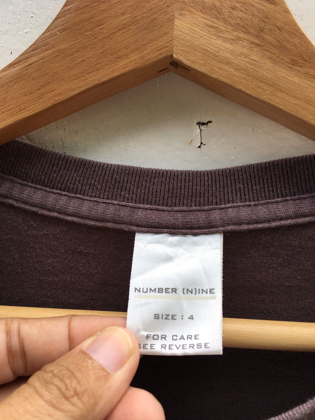 Number (N)ine Rare Number (N)ine Nowhere Man Guitar Tshirt Size US M / EU 48-50 / 2 - 8 Thumbnail