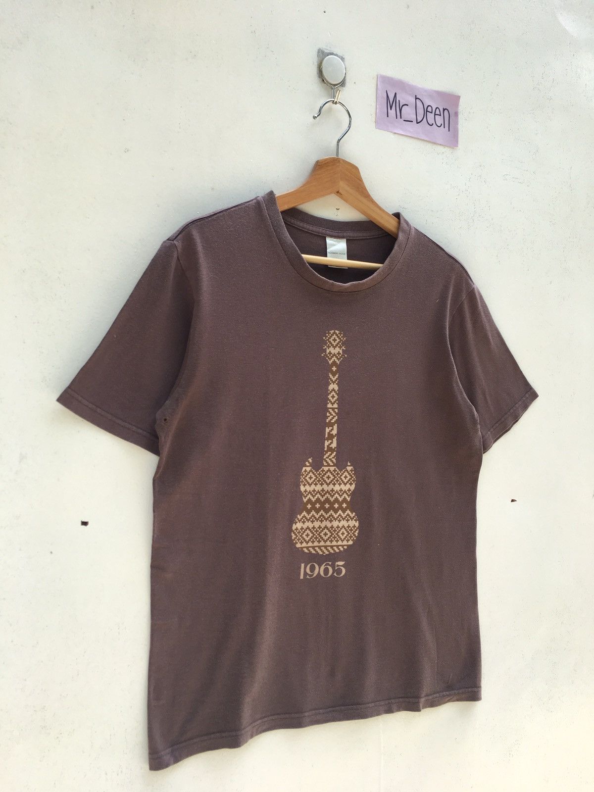 Number (N)ine Rare Number (N)ine Nowhere Man Guitar Tshirt Size US M / EU 48-50 / 2 - 2 Thumbnail