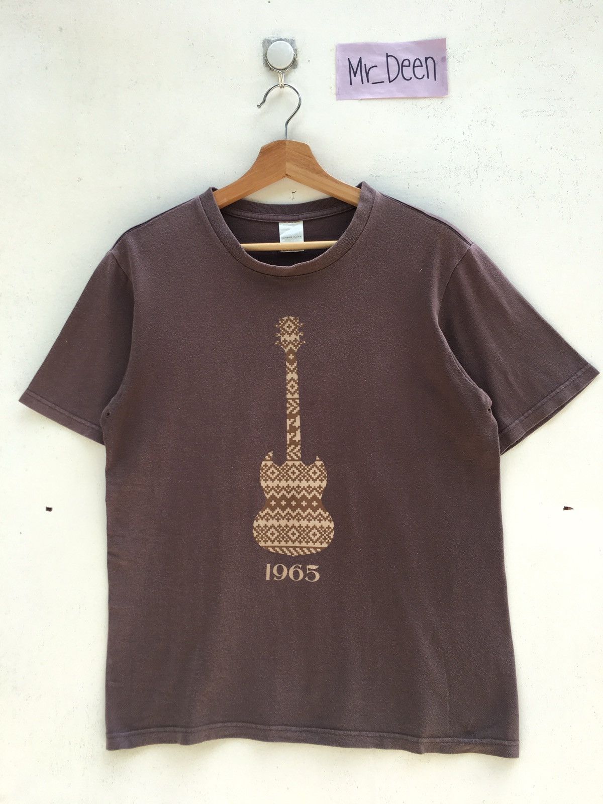 Number (N)ine Rare Number (N)ine Nowhere Man Guitar Tshirt Size US M / EU 48-50 / 2 - 1 Thumbnail