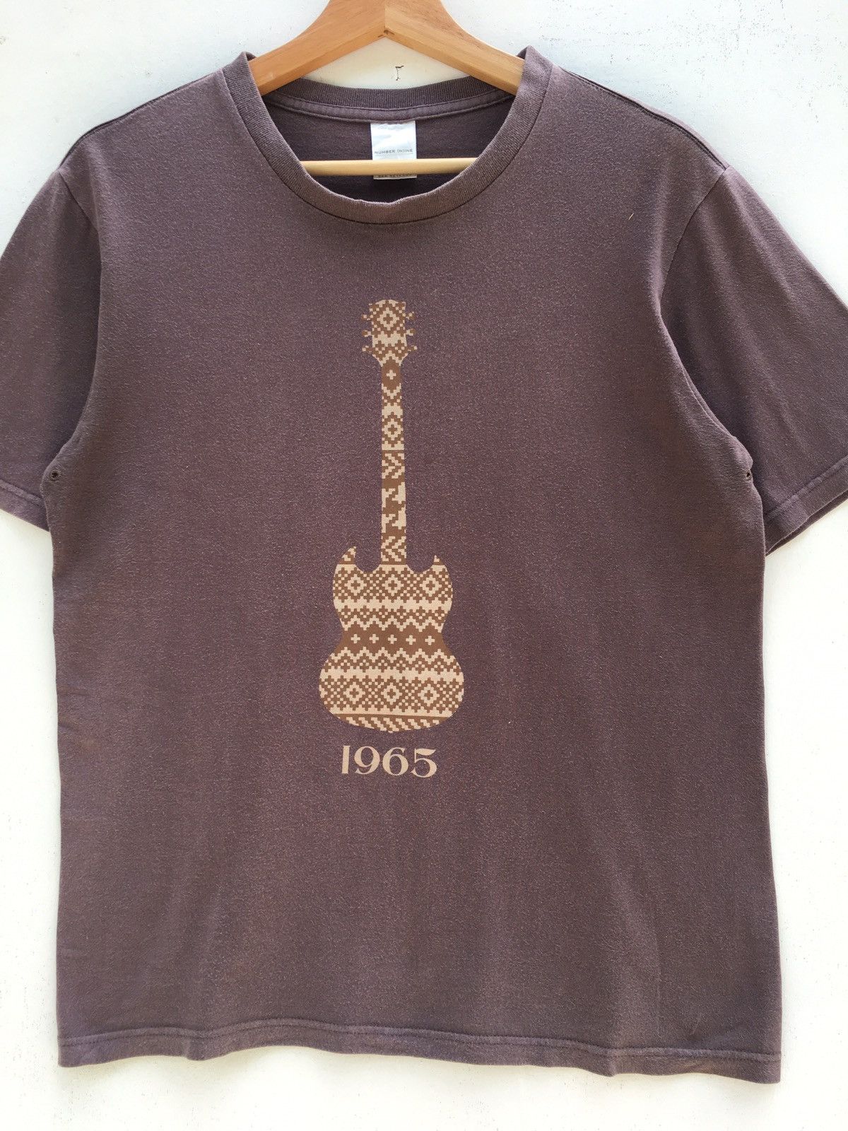 Number (N)ine Rare Number (N)ine Nowhere Man Guitar Tshirt Size US M / EU 48-50 / 2 - 4 Thumbnail