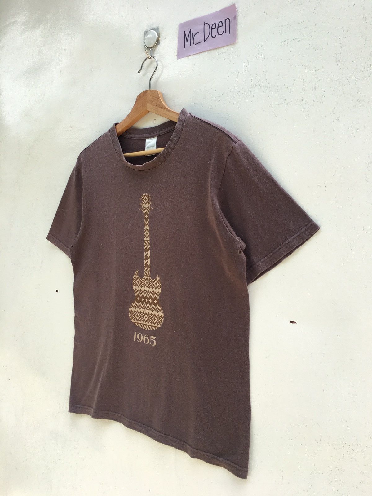 Number (N)ine Rare Number (N)ine Nowhere Man Guitar Tshirt Size US M / EU 48-50 / 2 - 3 Thumbnail