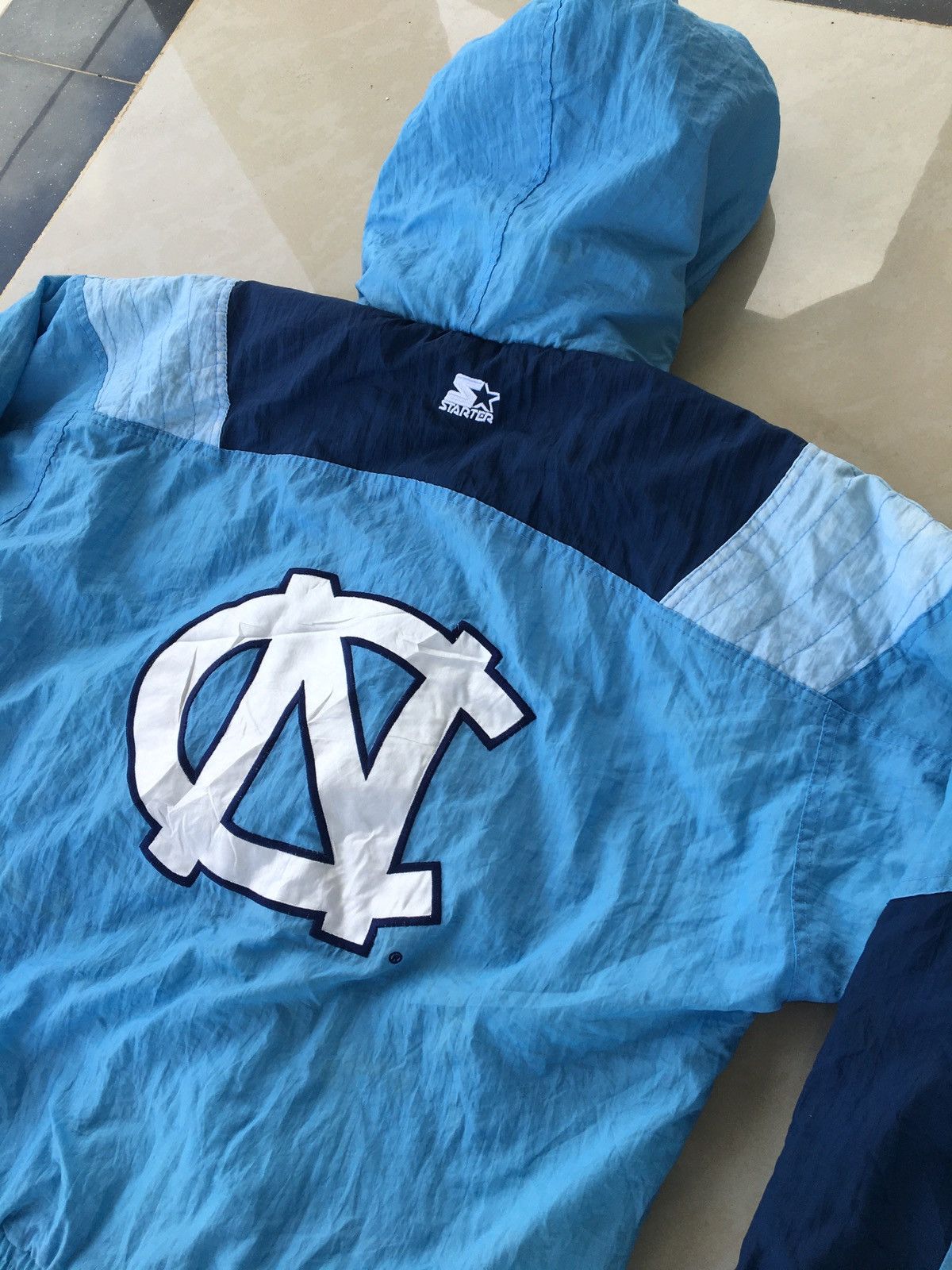 image of Unc North Carolina Tar Heels Starter Jacket in Blue, Men's (Size Medium)