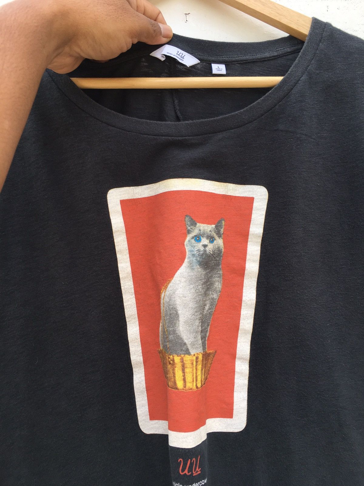 Undercover × Uniqlo Rare Undercover x Uniqlo Cat Print Tshirt Size US L / EU 52-54 / 3 - 7 Thumbnail