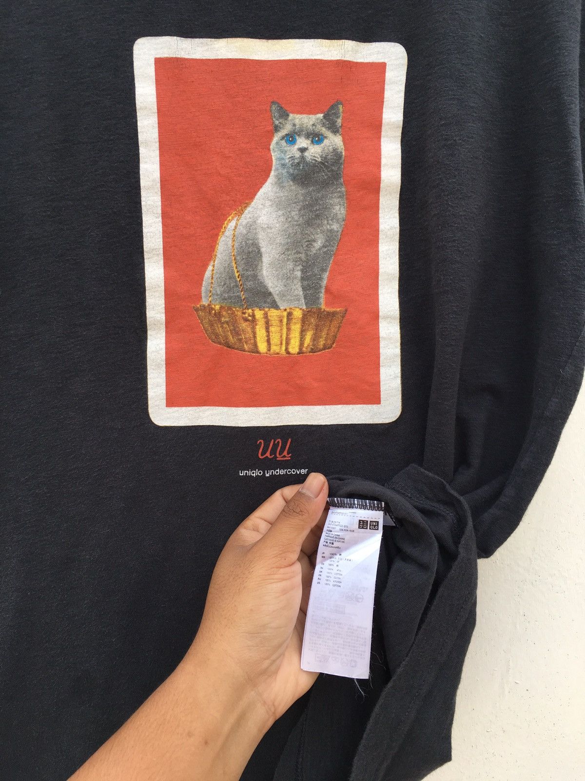Undercover × Uniqlo Rare Undercover x Uniqlo Cat Print Tshirt Size US L / EU 52-54 / 3 - 10 Thumbnail