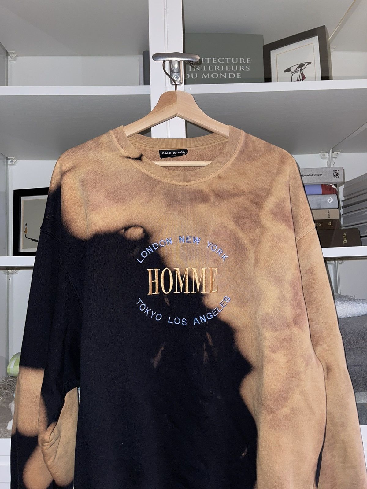 Balenciaga homme sweatshirt replica best sale