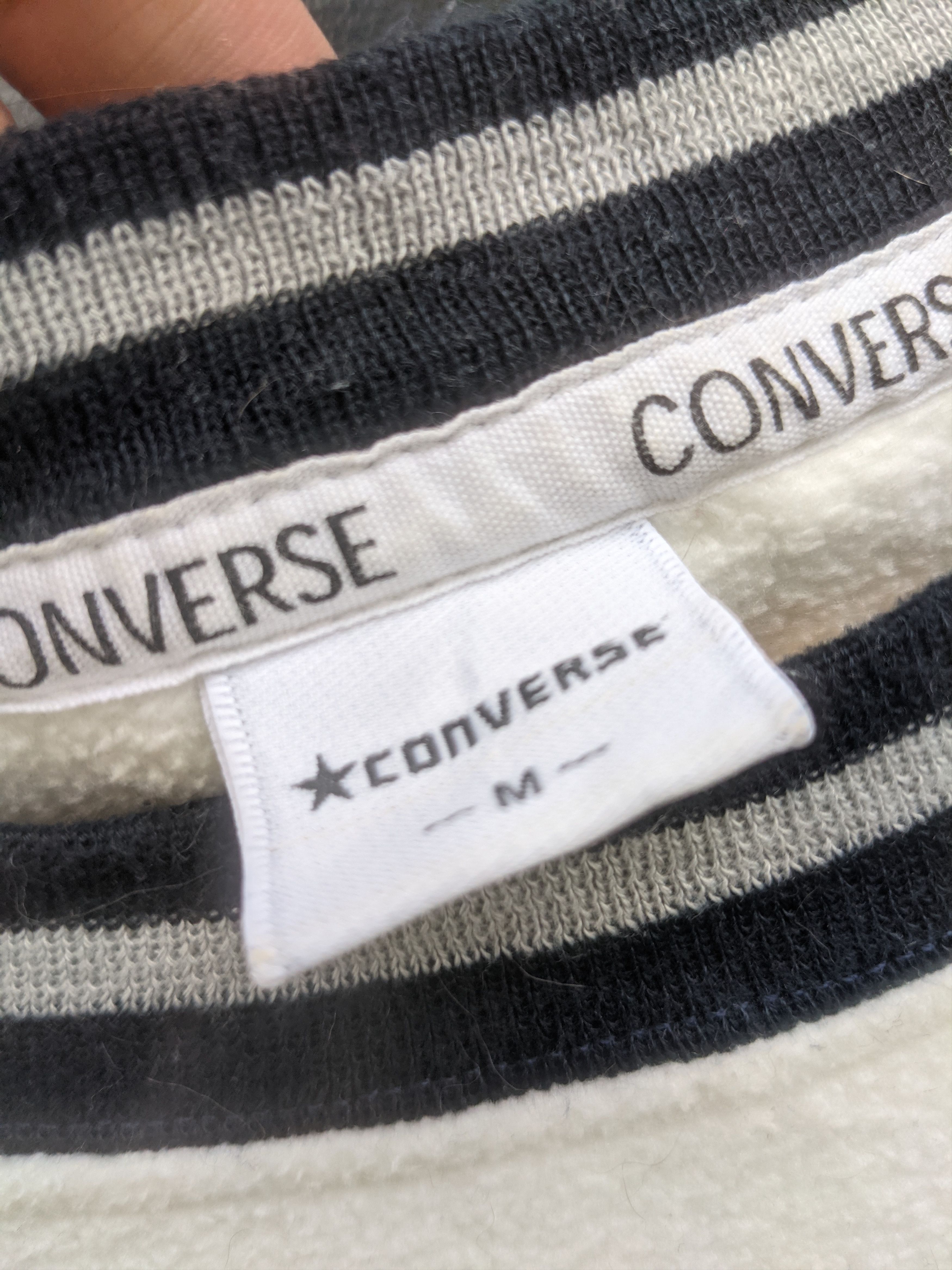 Converse Converse Embroidery Spellout Fleece Sweatshirt Size US M / EU 48-50 / 2 - 6 Thumbnail