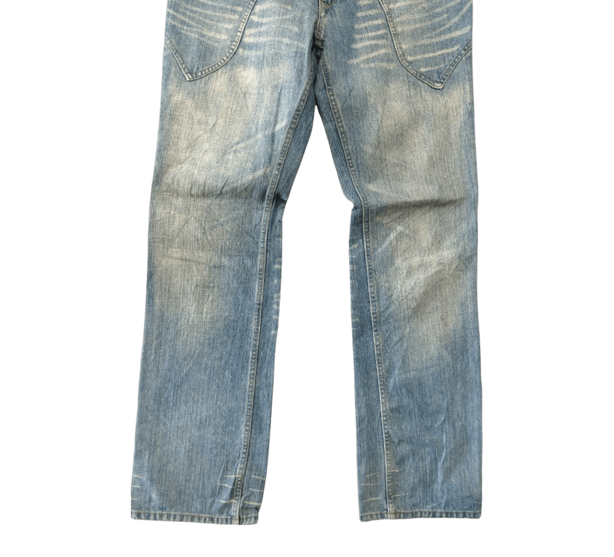 Nicole Club Japanese Nicole Club With Leather Pocket Jeans Size US 33 - 5 Thumbnail
