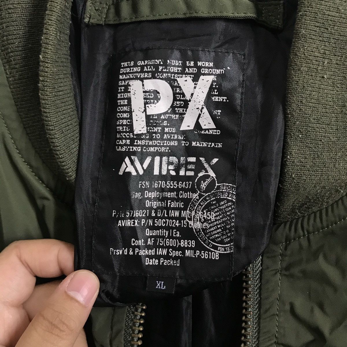 Avirex Avirex Bomber Jacket Size US XL / EU 56 / 4 - 6 Thumbnail