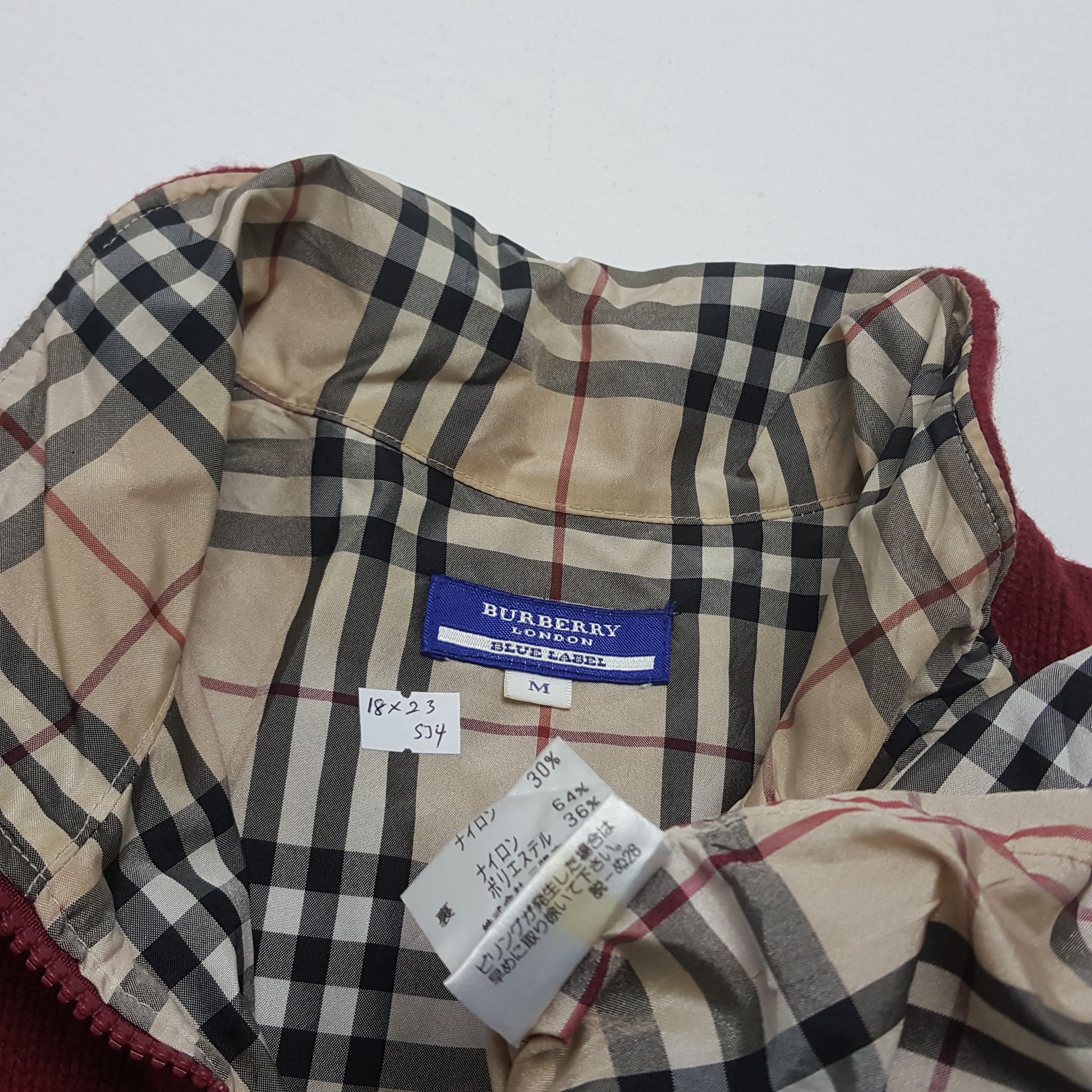 Burberry × Vintage Vintage BURBERRY nova check long sleeve jacket Size US M / EU 48-50 / 2 - 3 Thumbnail
