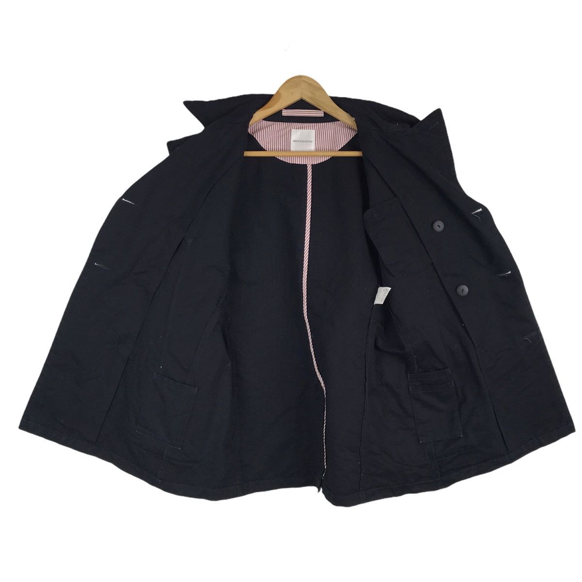 Boycott × Japanese Brand Vintage Boycott Japanese Brand Peacoat Coat Jacket Size US S / EU 44-46 / 1 - 10 Thumbnail