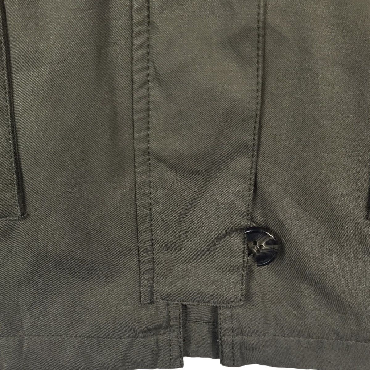 Vintage Vintage ELLE Olive Green Hoodie Zip Up Parka Coat Jacket Size US S / EU 44-46 / 1 - 3 Thumbnail