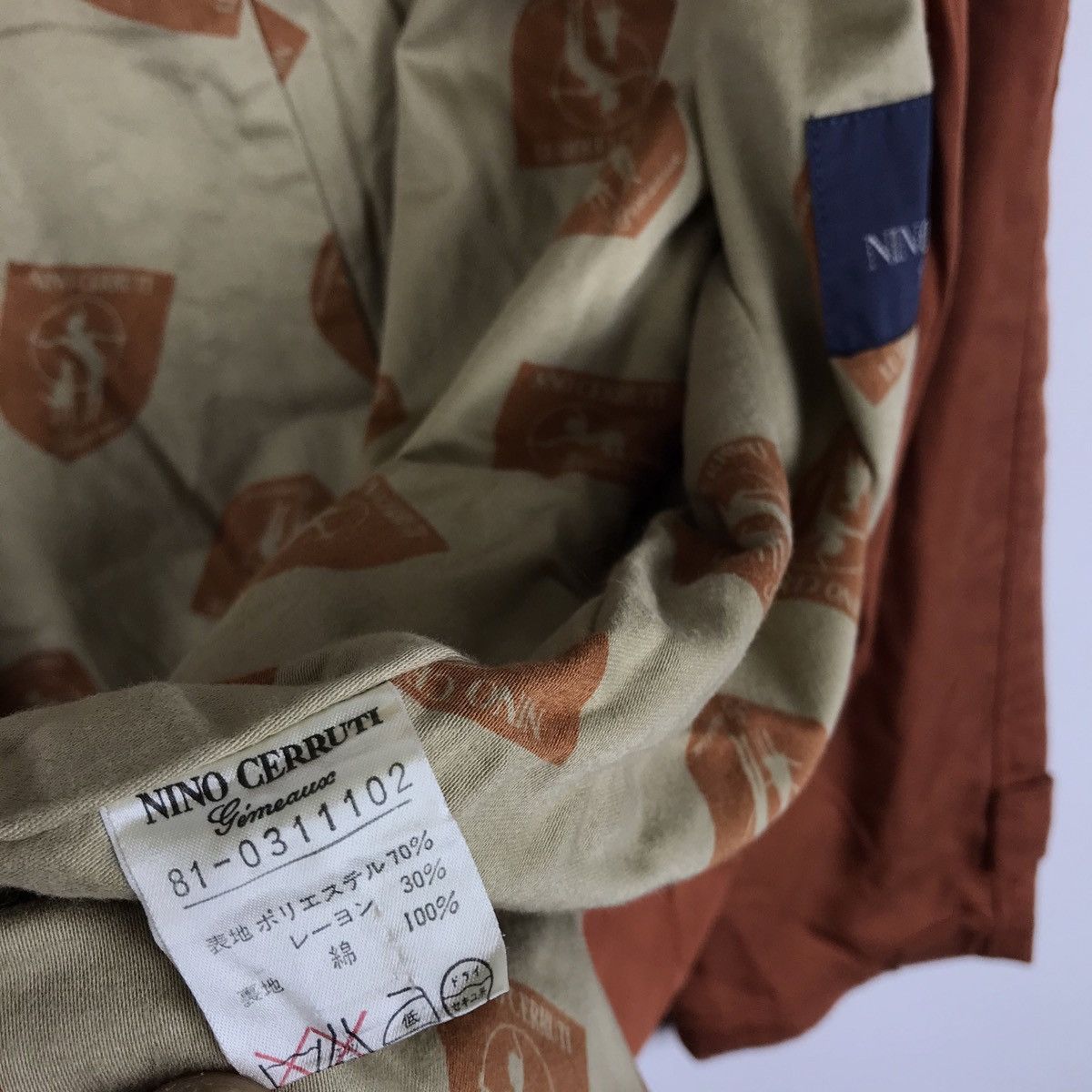 Cerruti 1881 Vintage 90s Nino Cerruti Trench Coat Size US L / EU 52-54 / 3 - 10 Thumbnail