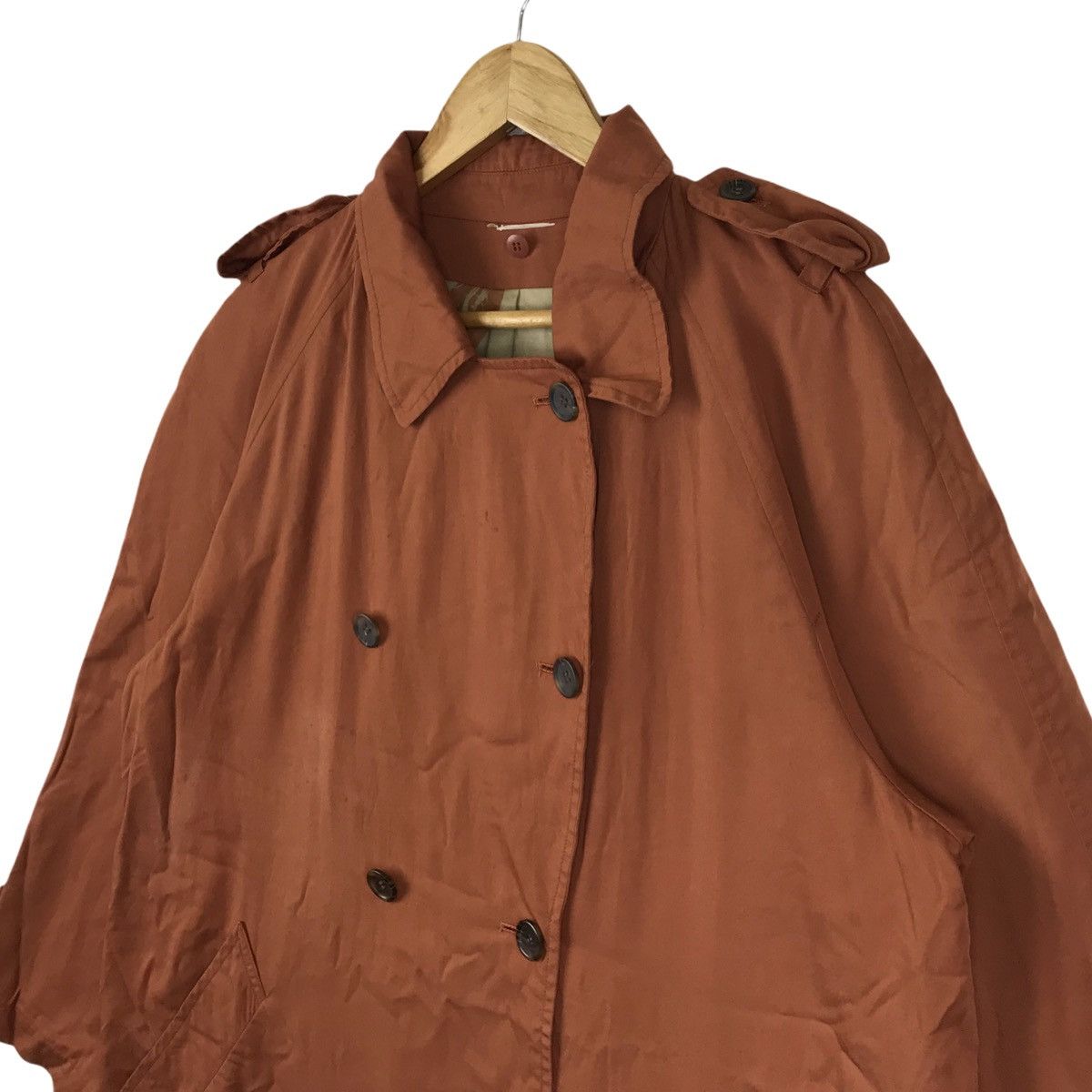 Cerruti 1881 Vintage 90s Nino Cerruti Trench Coat Size US L / EU 52-54 / 3 - 4 Thumbnail