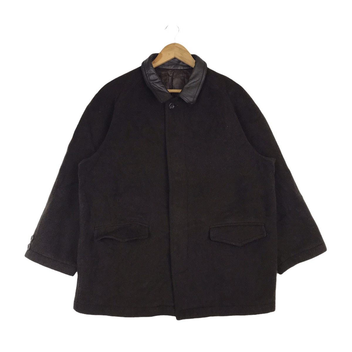 Vintage Vintage Wood Lander Wool Hunting Jacket Size US L / EU 52-54 / 3 - 1 Thumbnail