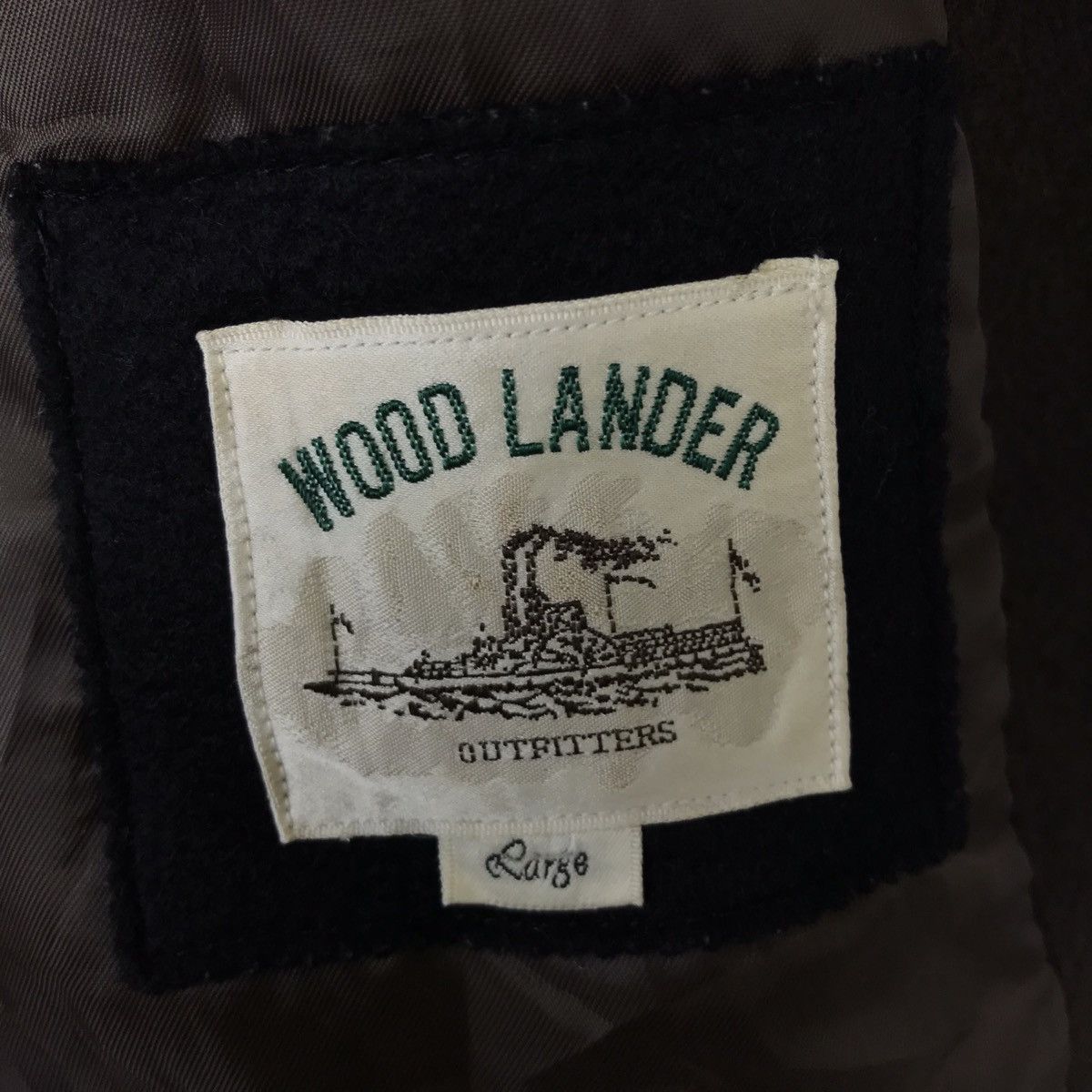 Vintage Vintage Wood Lander Wool Hunting Jacket Size US L / EU 52-54 / 3 - 6 Thumbnail
