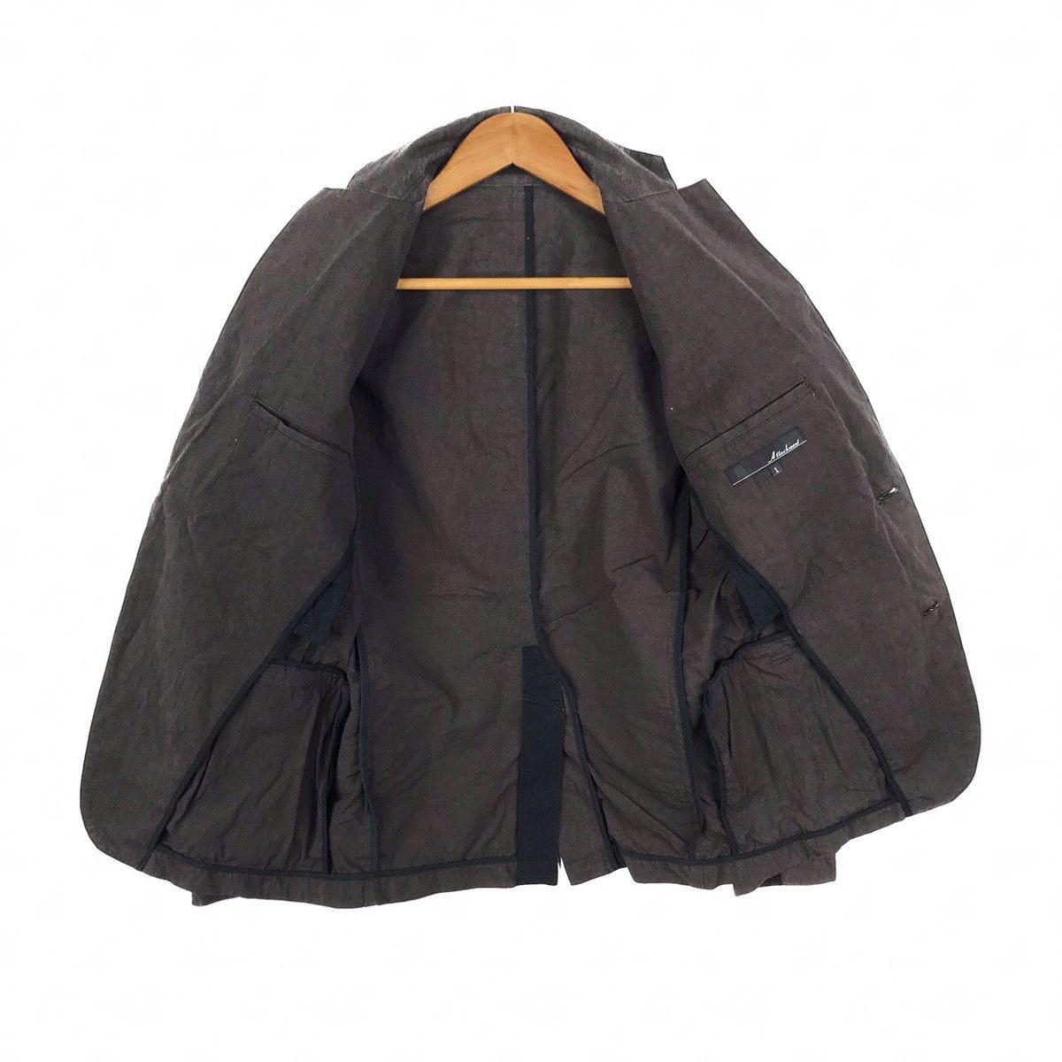 Attachment × Kazuyuki Kumagai Attachment Attachment Blazer Size 38S - 4 Thumbnail