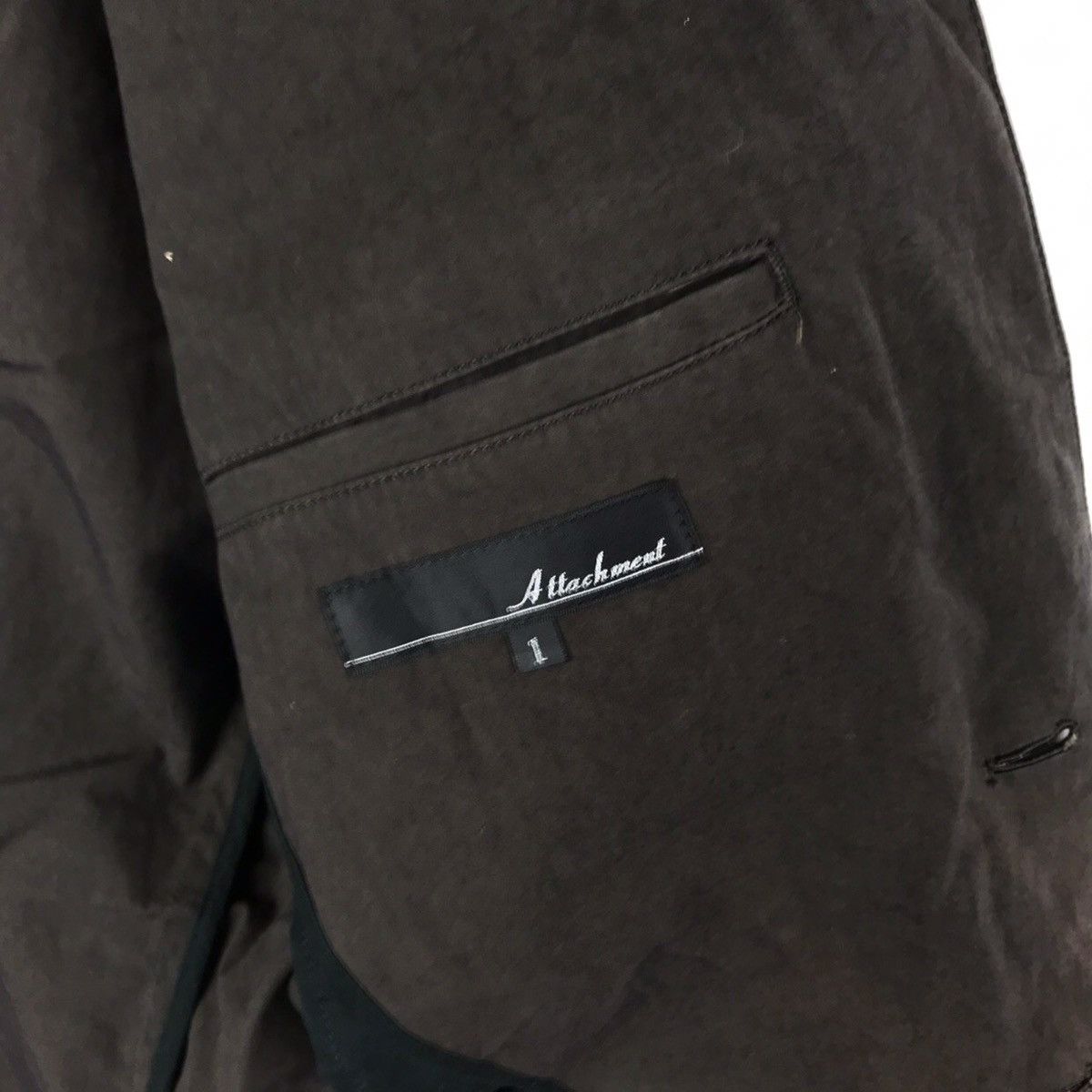 Attachment × Kazuyuki Kumagai Attachment Attachment Blazer Size 38S - 5 Thumbnail
