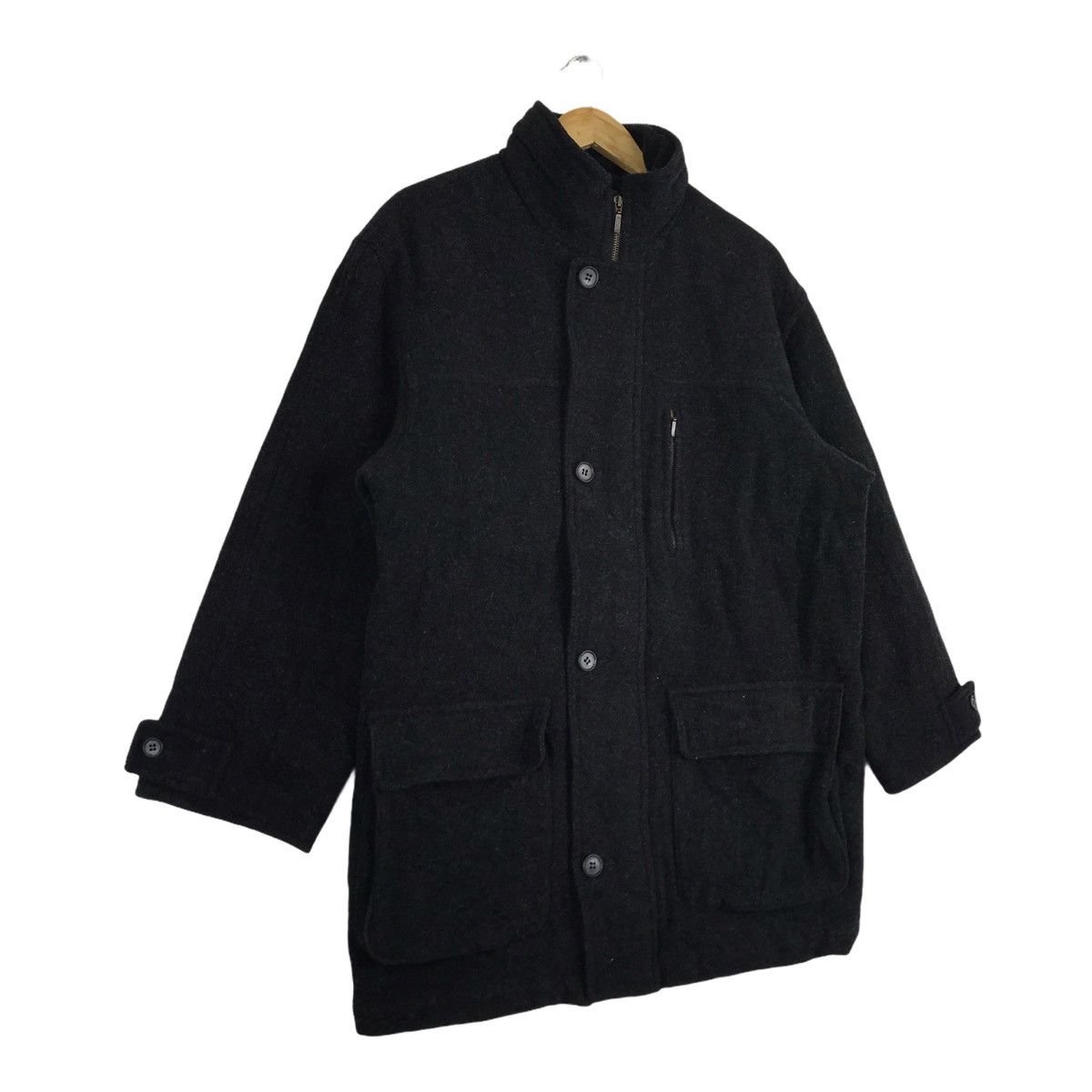 Vintage Aburaysia Wool Jacket Size US L / EU 52-54 / 3 - 3 Thumbnail
