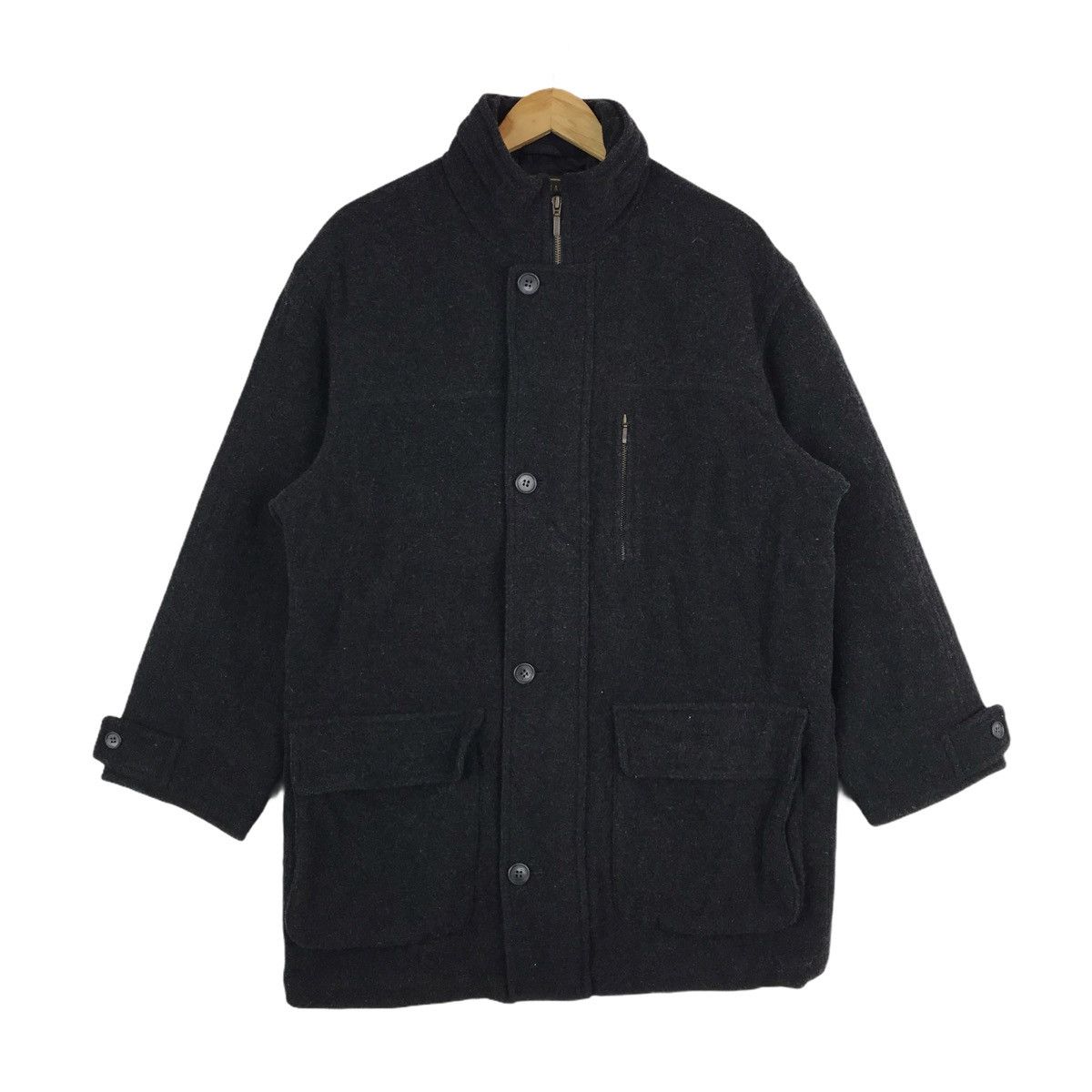 Vintage Aburaysia Wool Jacket Size US L / EU 52-54 / 3 - 1 Thumbnail